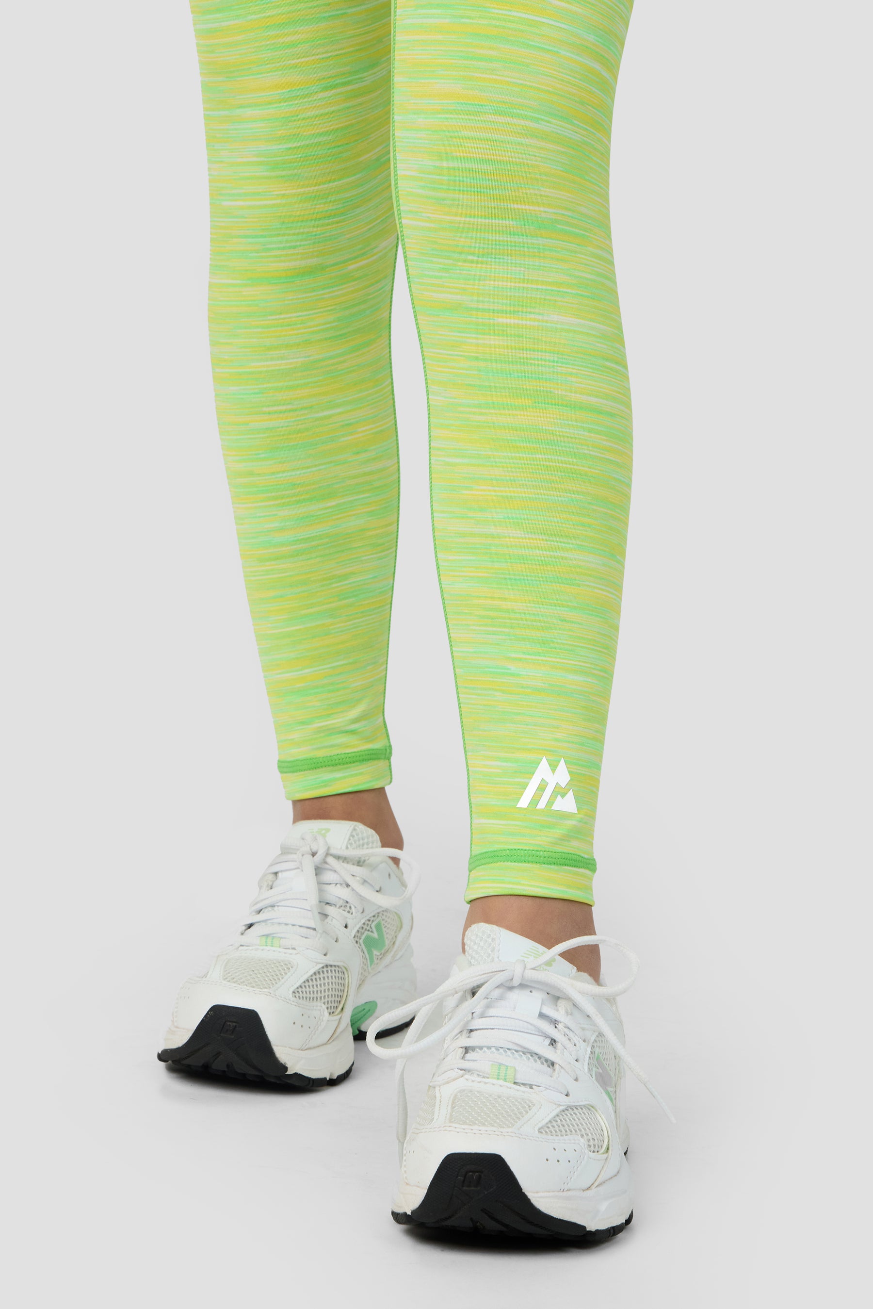 Girls Trail Icon Legging - Green Multi