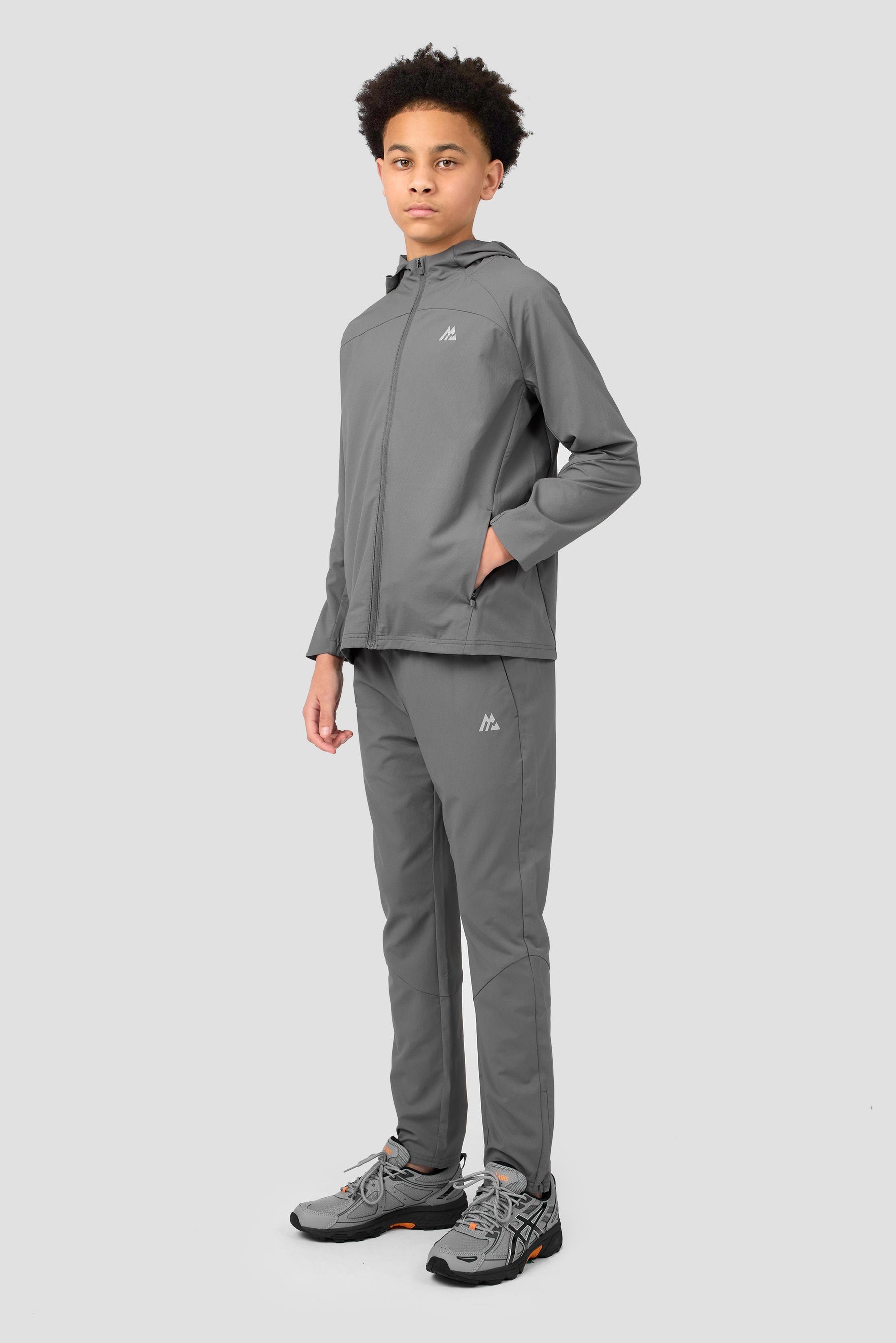 Boys Chase Pant - Cement Grey