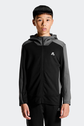 Boys Carbon Hood - Black/Asphalt 
