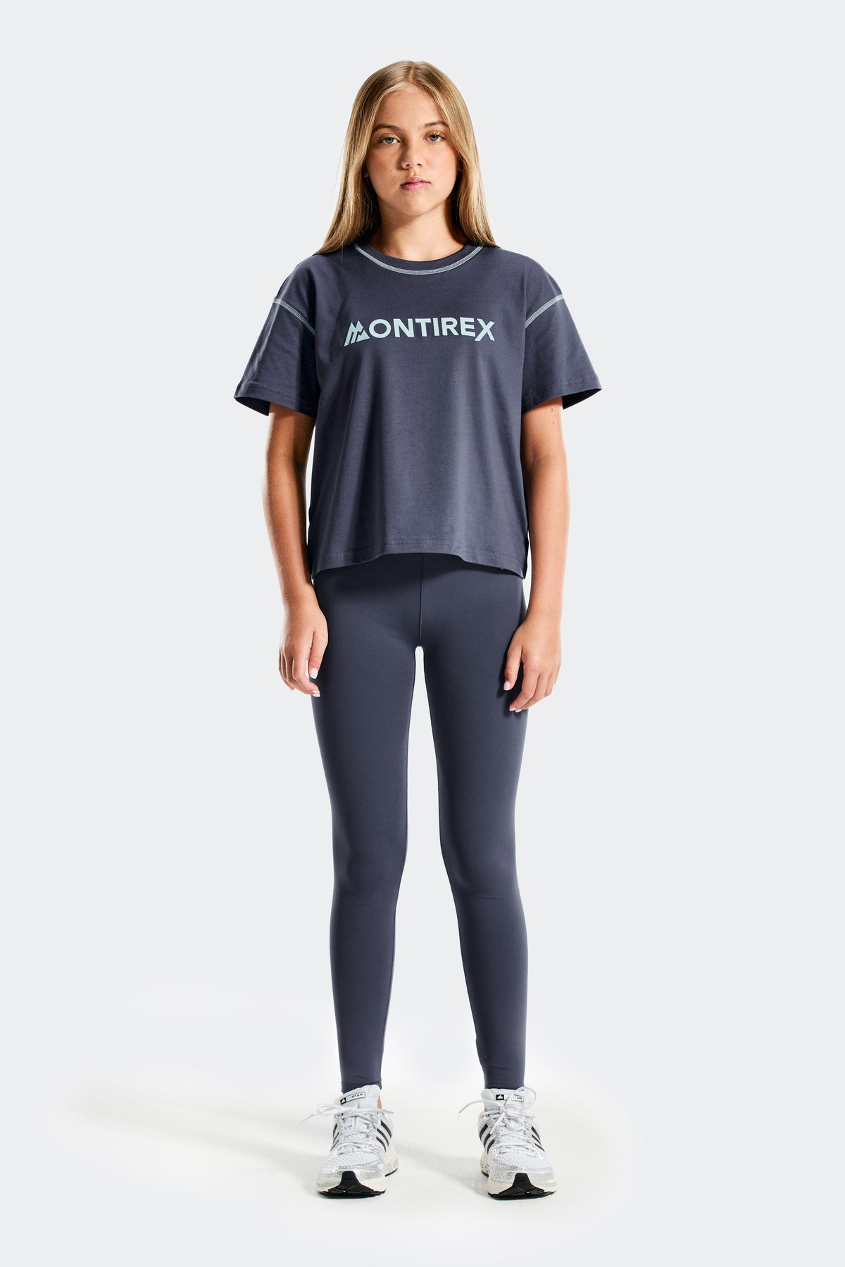Girls Energy Legging - Moonlight Blue