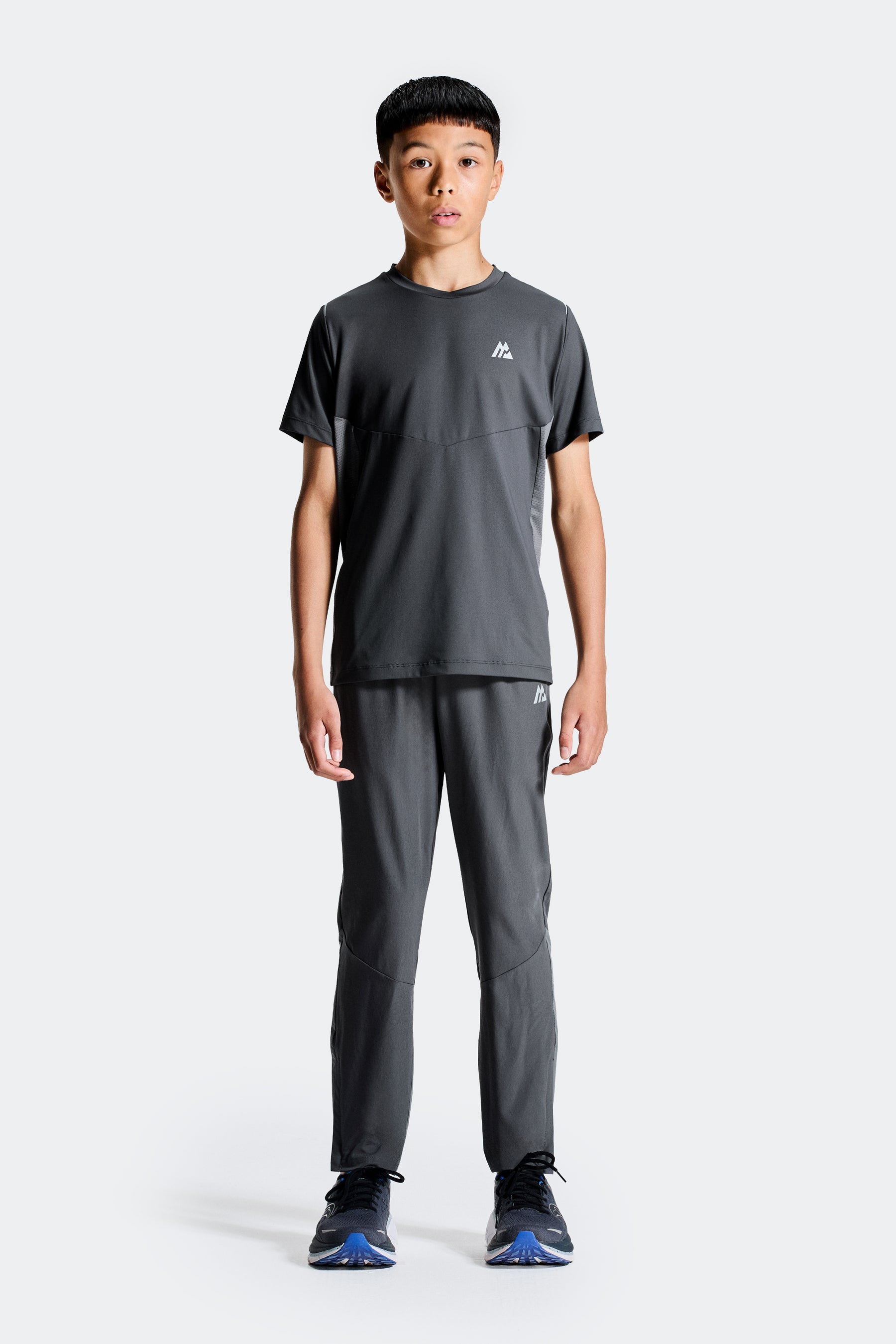 Boys Scope T-Shirt - Asphalt/Cement Grey
