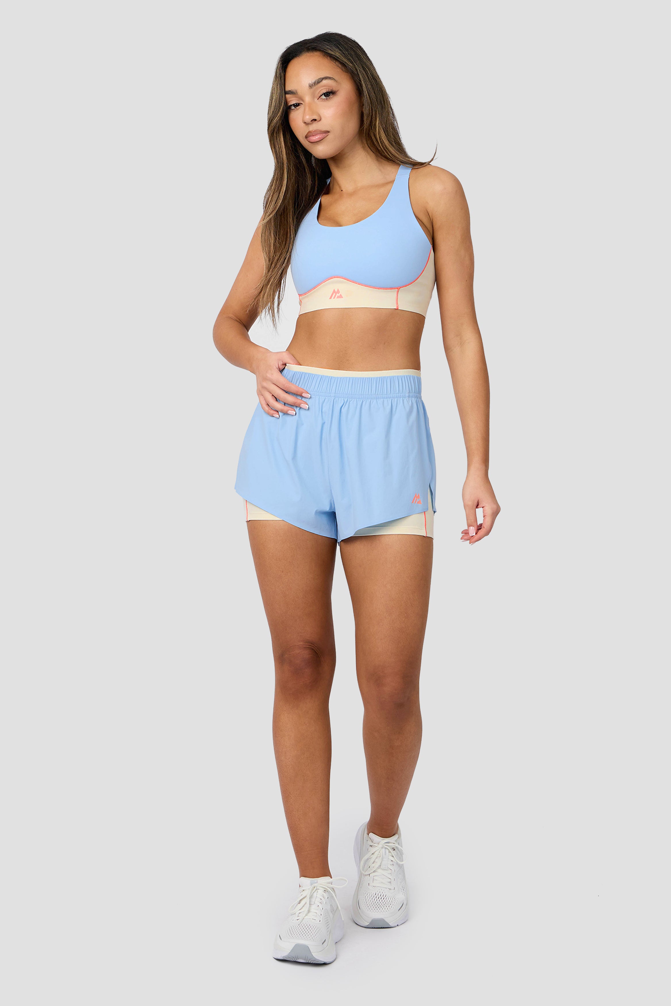 MTX Run Switch Short Blissful Blue | Montirex Gymwear & Sportswear
