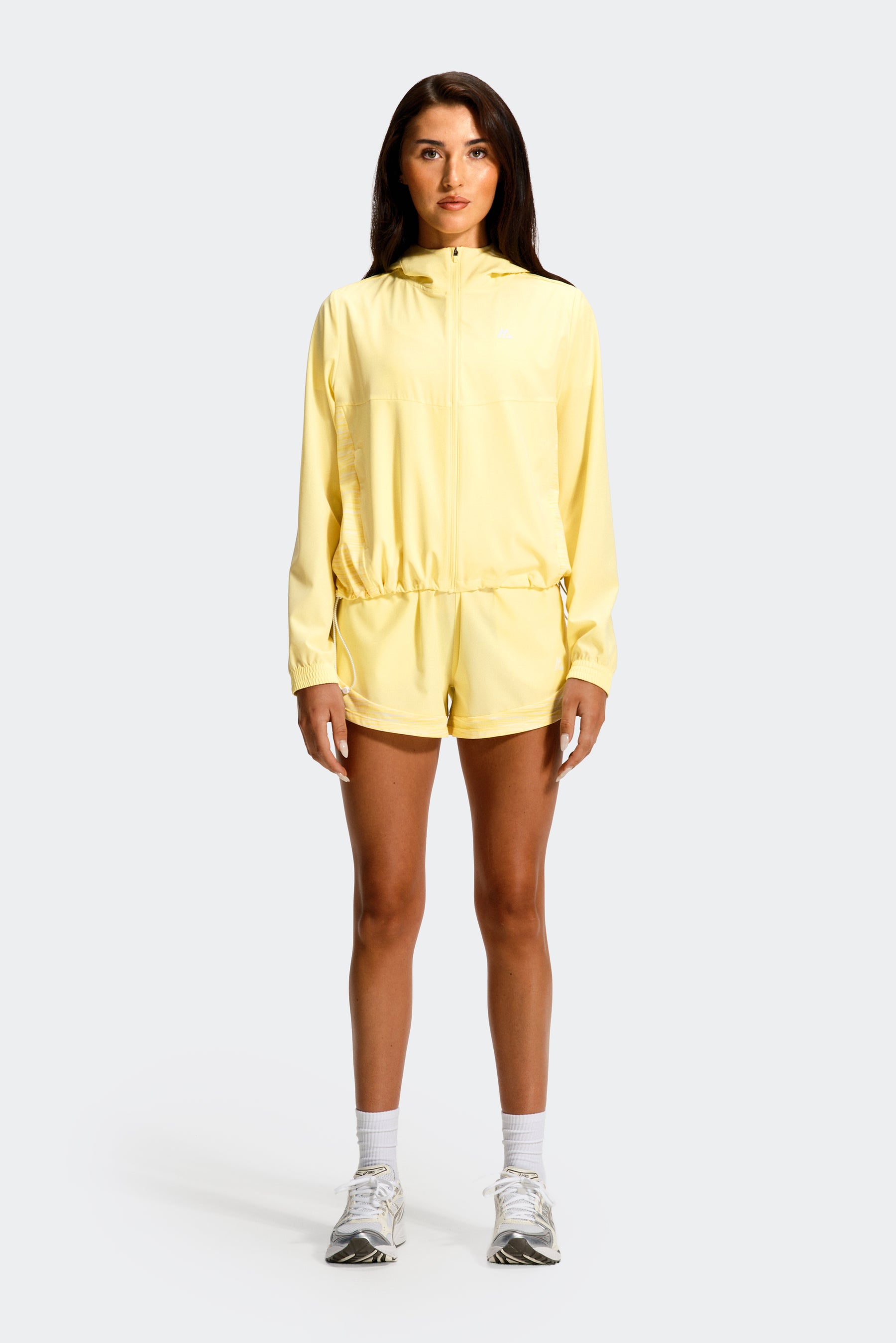 Women's Trail Windbreaker - Lemon/White