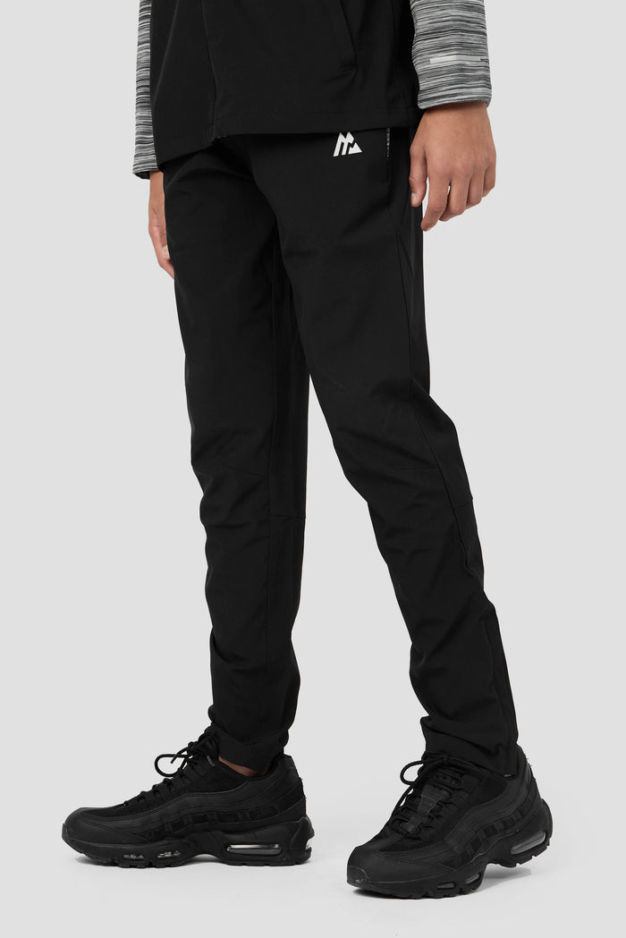 Boys Trail Panel Woven Pant - Black/Platinum Grey/Cement Grey/White