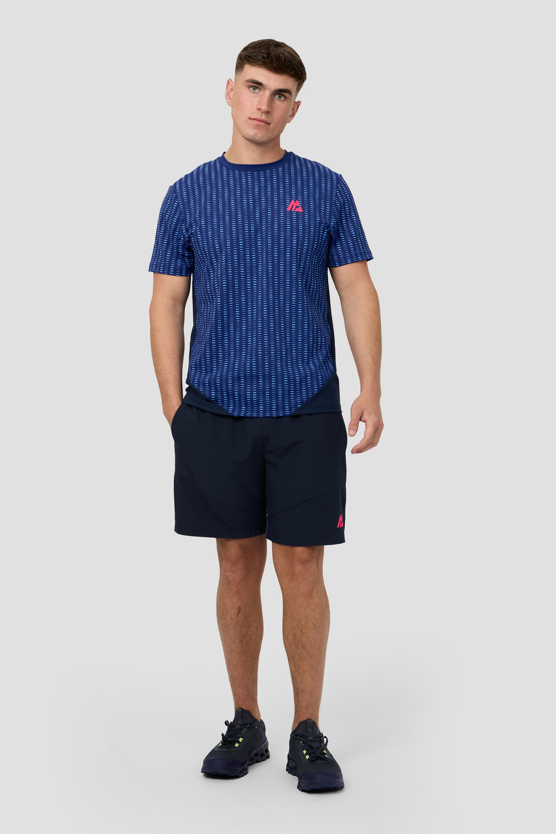 MTX Run Tempo T-Shirt - Marine Blue/Midnight Blue