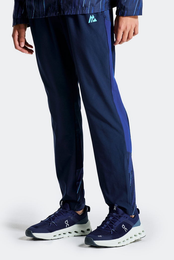 Boys Vigour Pant - Midnight Blue/Marine Blue/Neon Sky