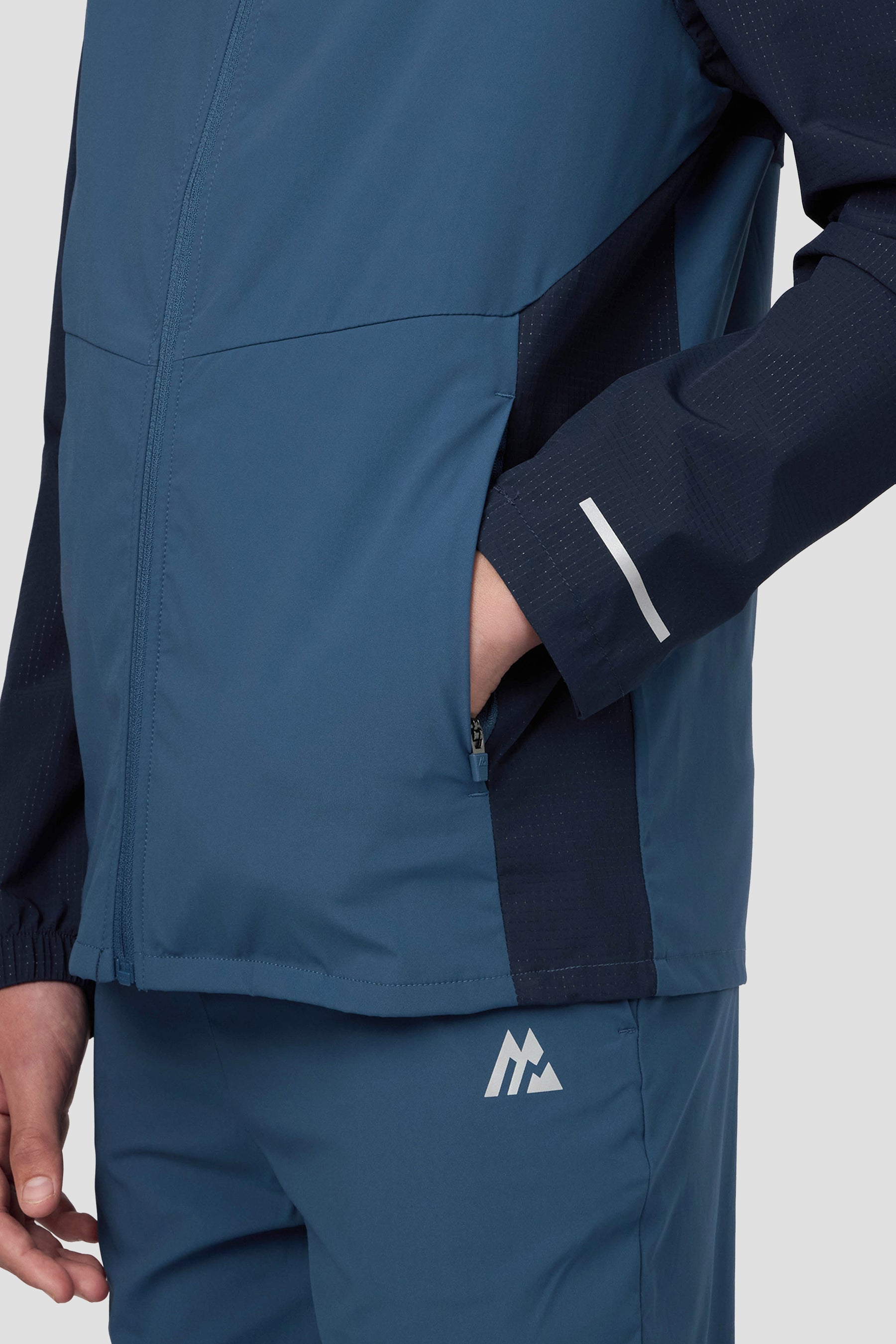 Boys Trek Tech Jacket - Midnight Blue/Naval