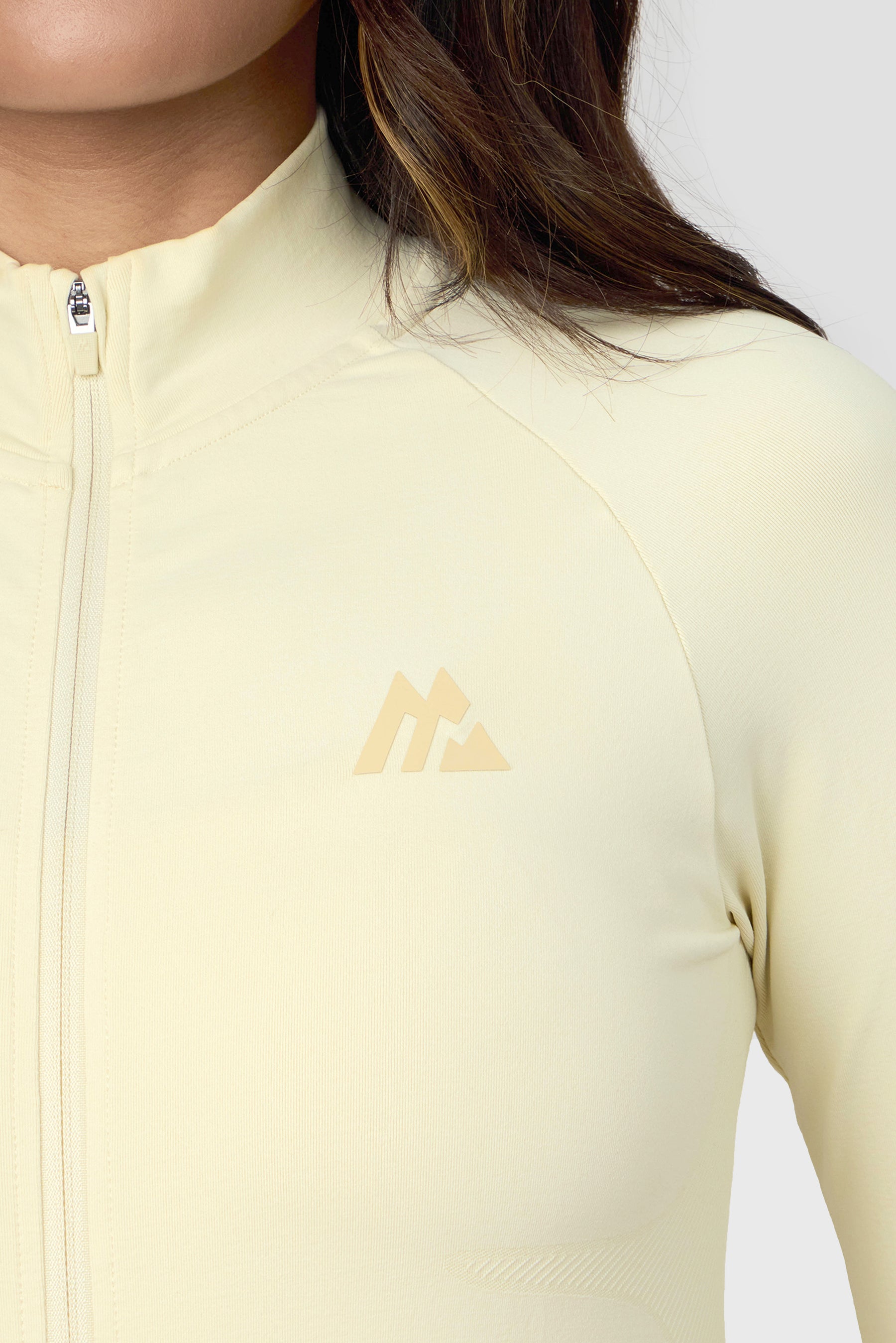 Evolve 2.0 Seamless Full Zip - Vanilla Foam