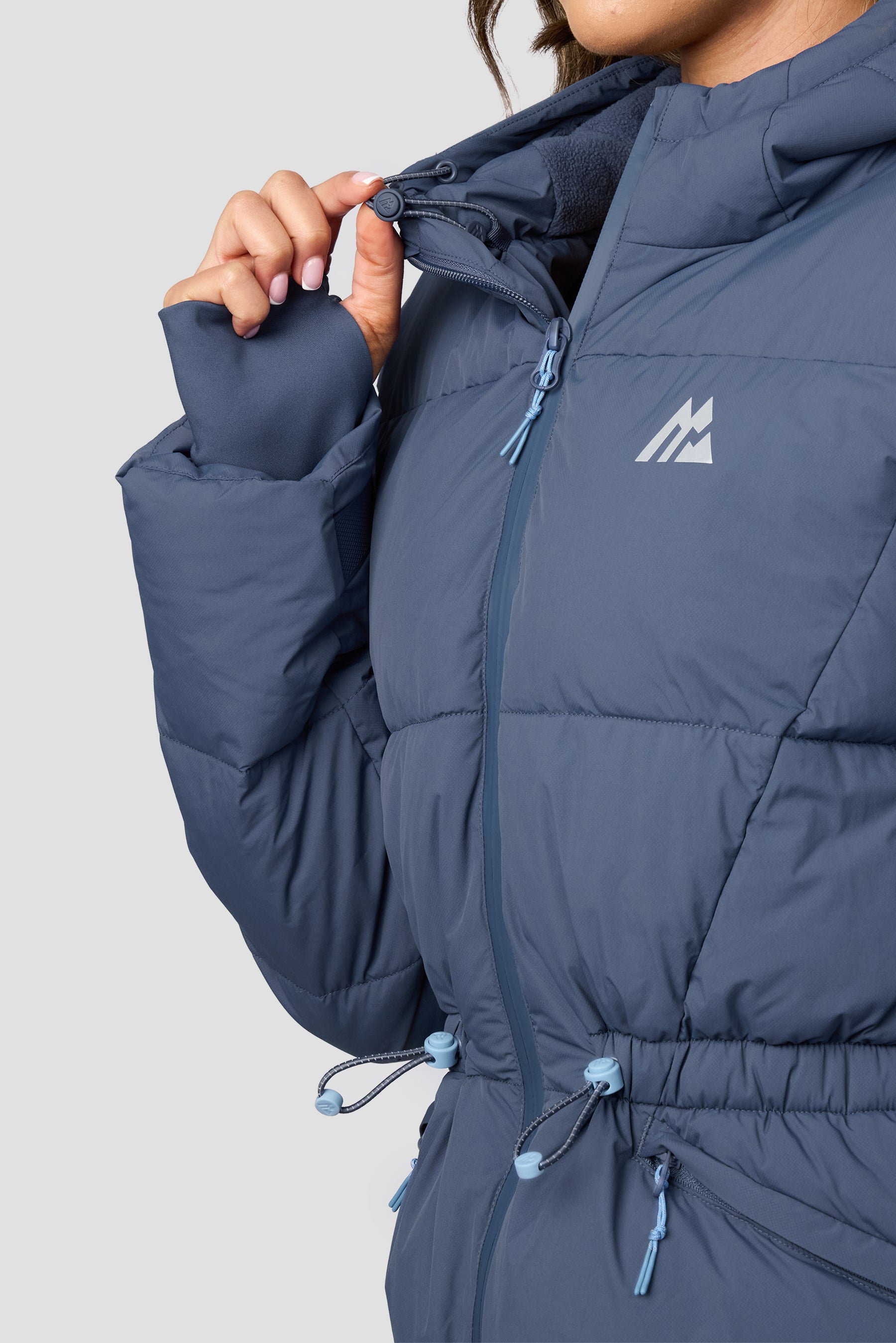 Neige Down Jacket - Greyed Indigo