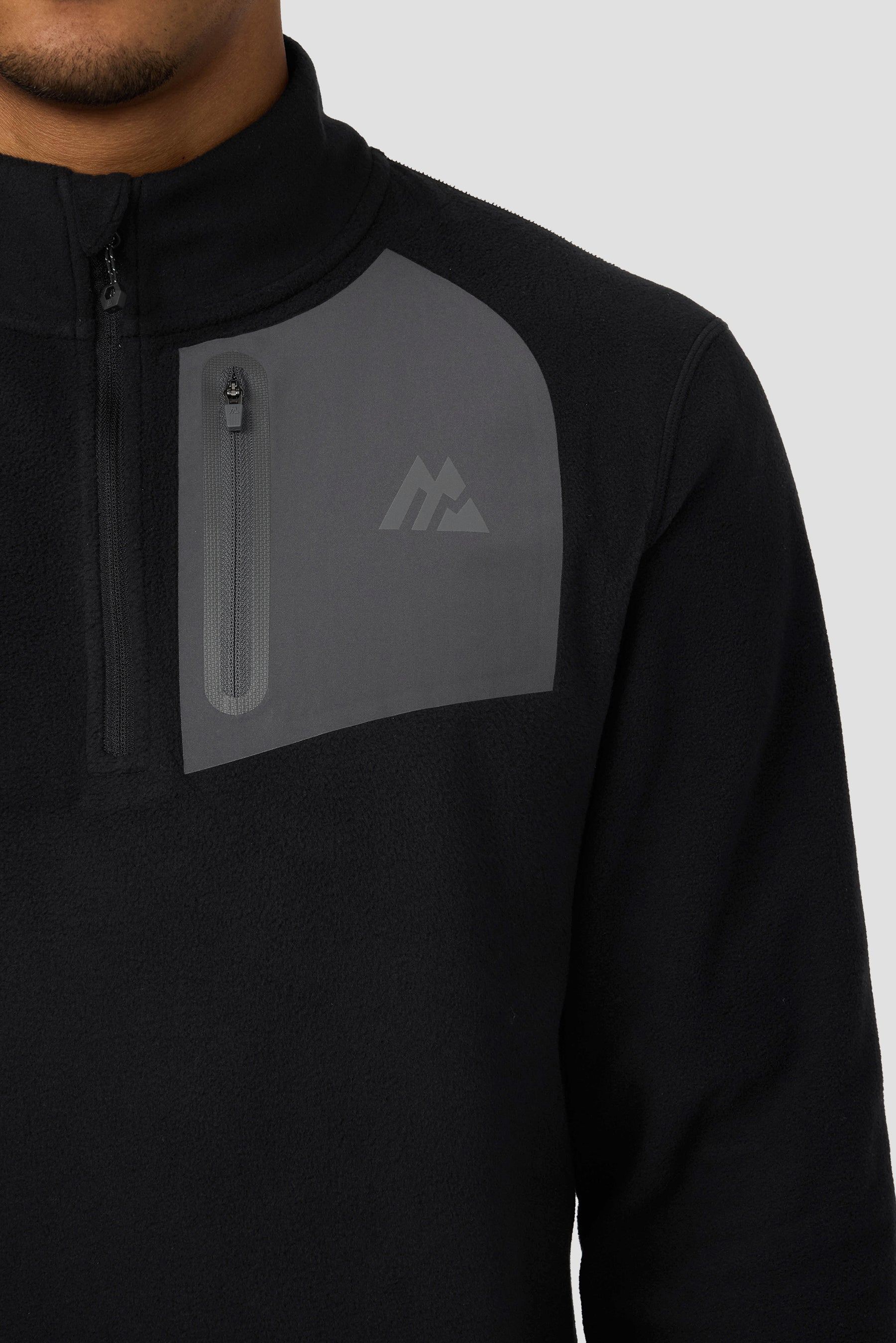 Ascent Polar Fleece - Black/Asphalt