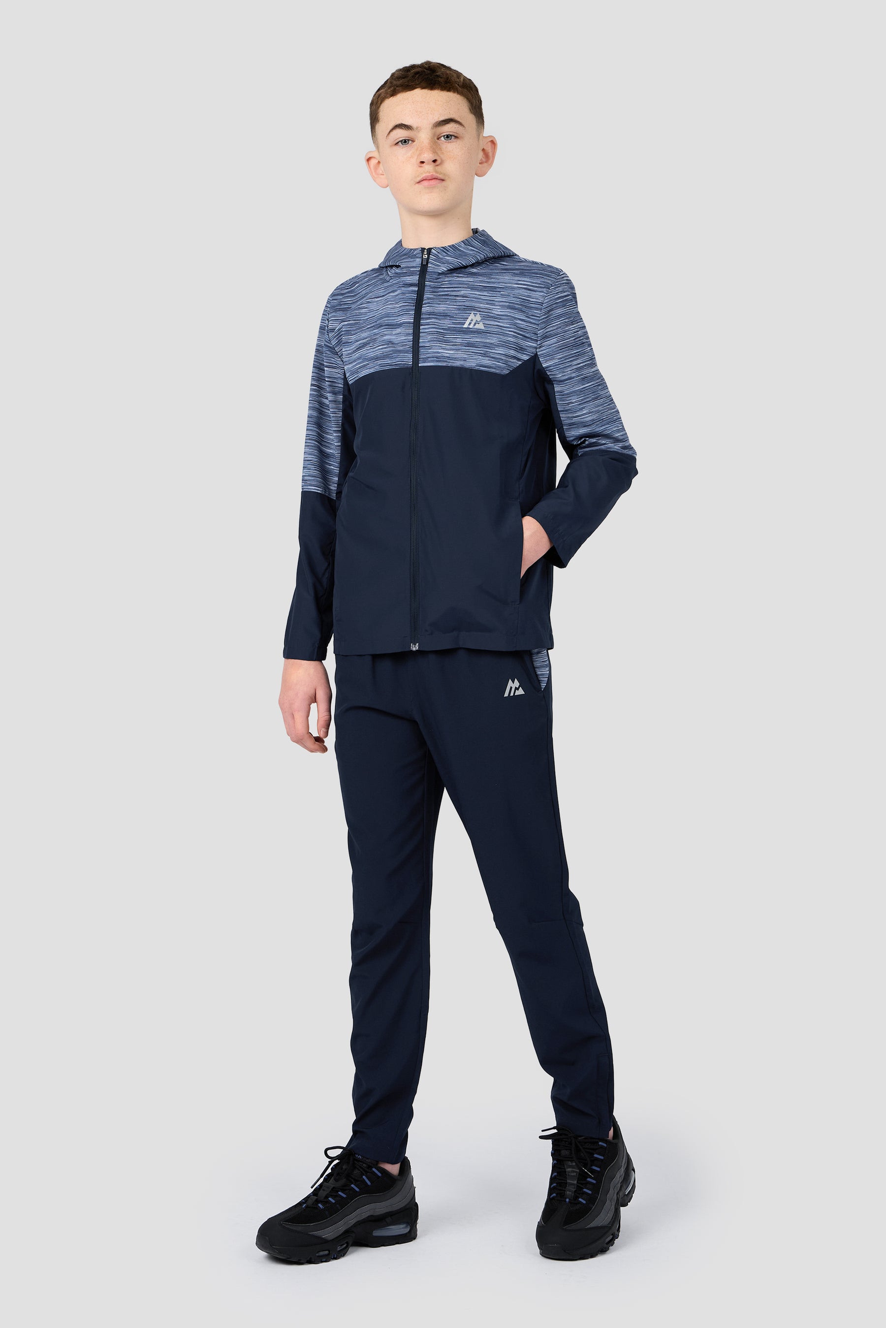 Boys Trail 2.0 Pant - Navy/Charcoal Blue Multi