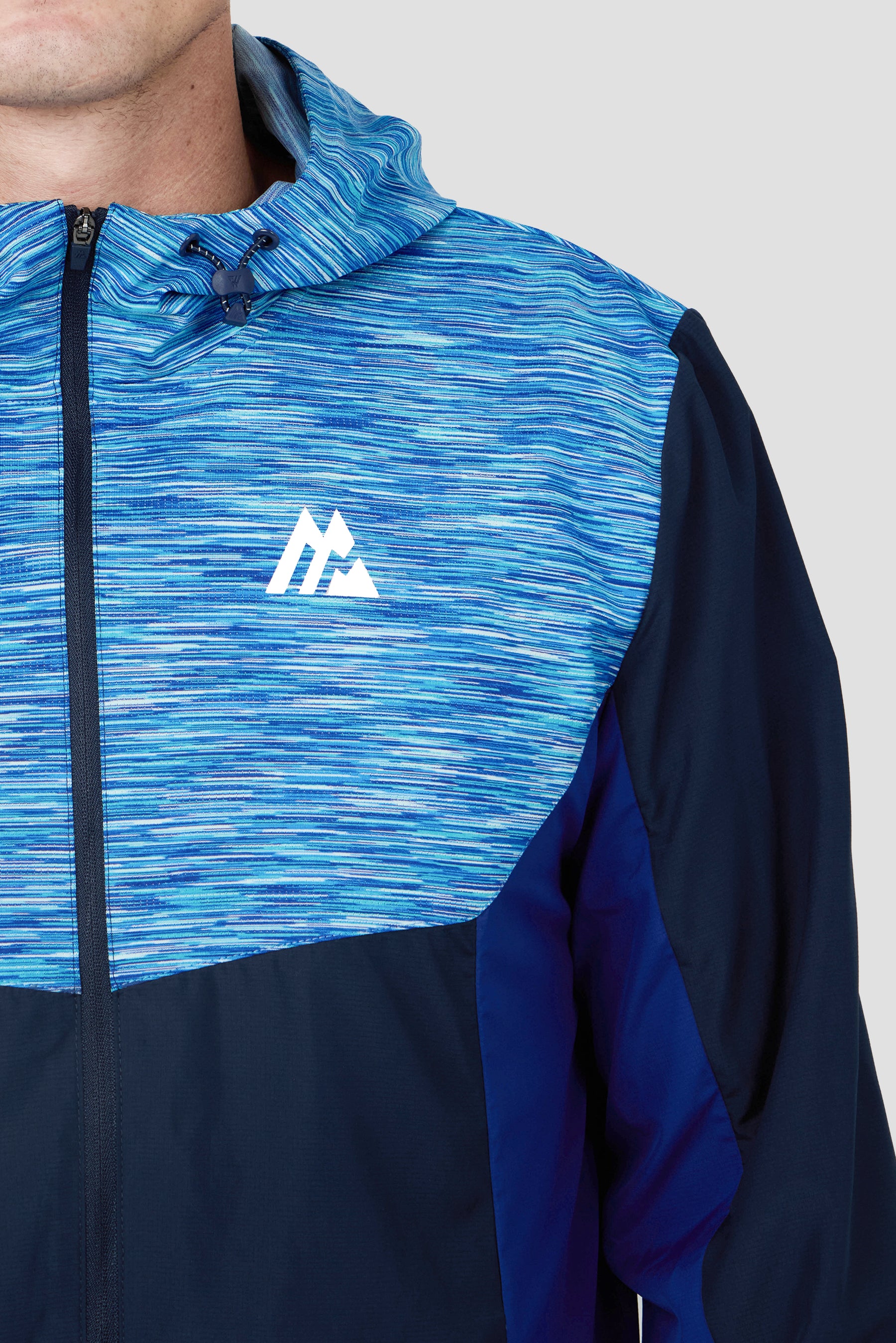 Trail Windbreaker - Royal Blue Multi