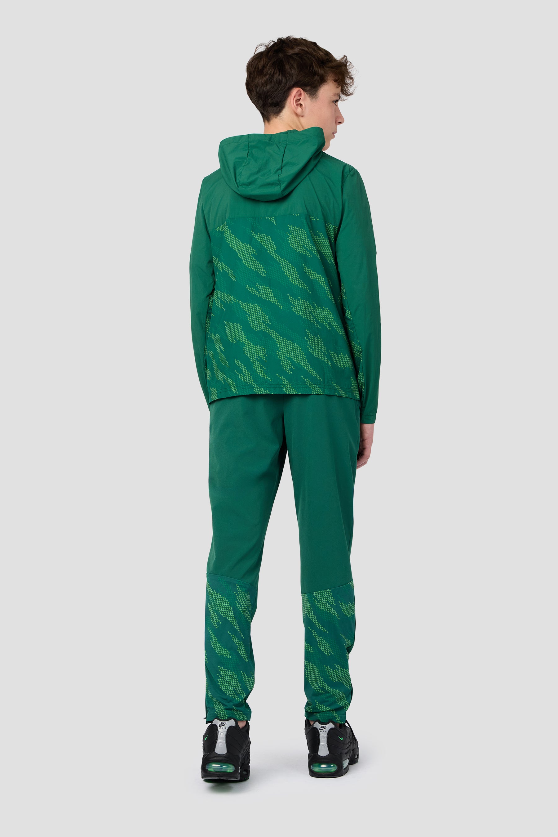 Boys Thera Jacket - Evergreen/Sherwood/Neon Green