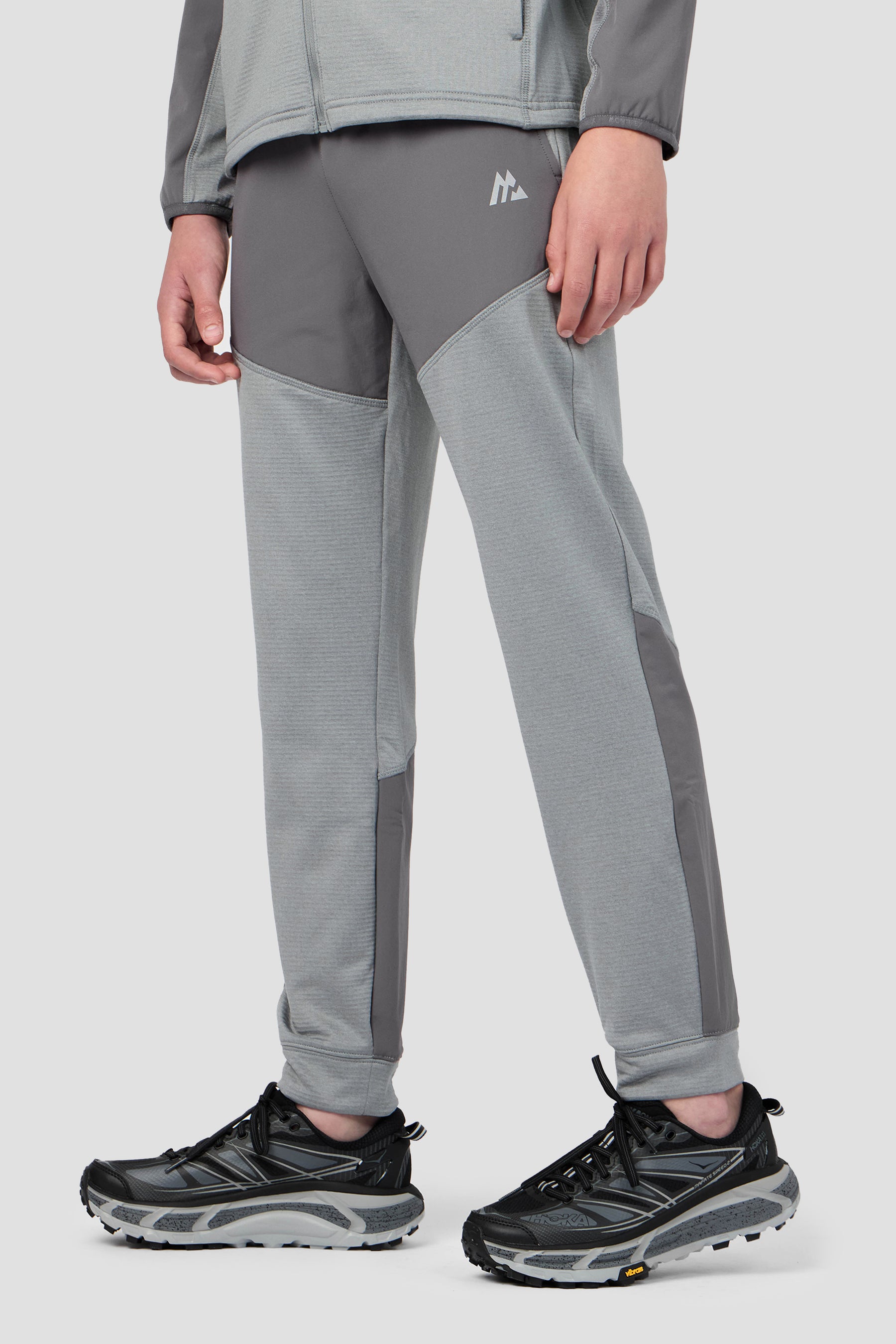 Boys Valen Jogger - Platinum Grey Marl/Cement Grey