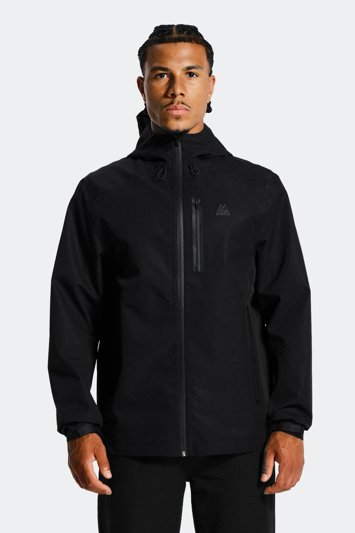 Golf Waterproof Jacket - Black/Onyx