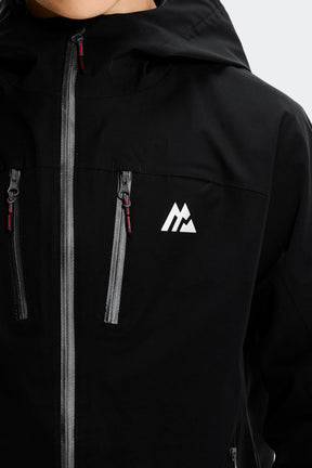 Boys Derecho Waterproof Jacket - Black
