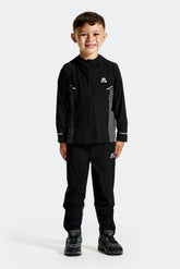 Infant Boys Vortex Jacket/Pant Set - Black/Asphalt