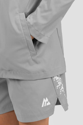 Boys Accelerate Windbreaker - Platinum Grey