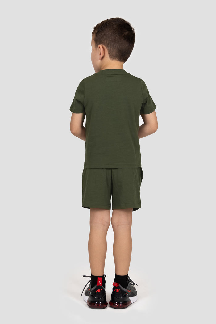 Infant Summits T-Shirt/Short Set - Elm 