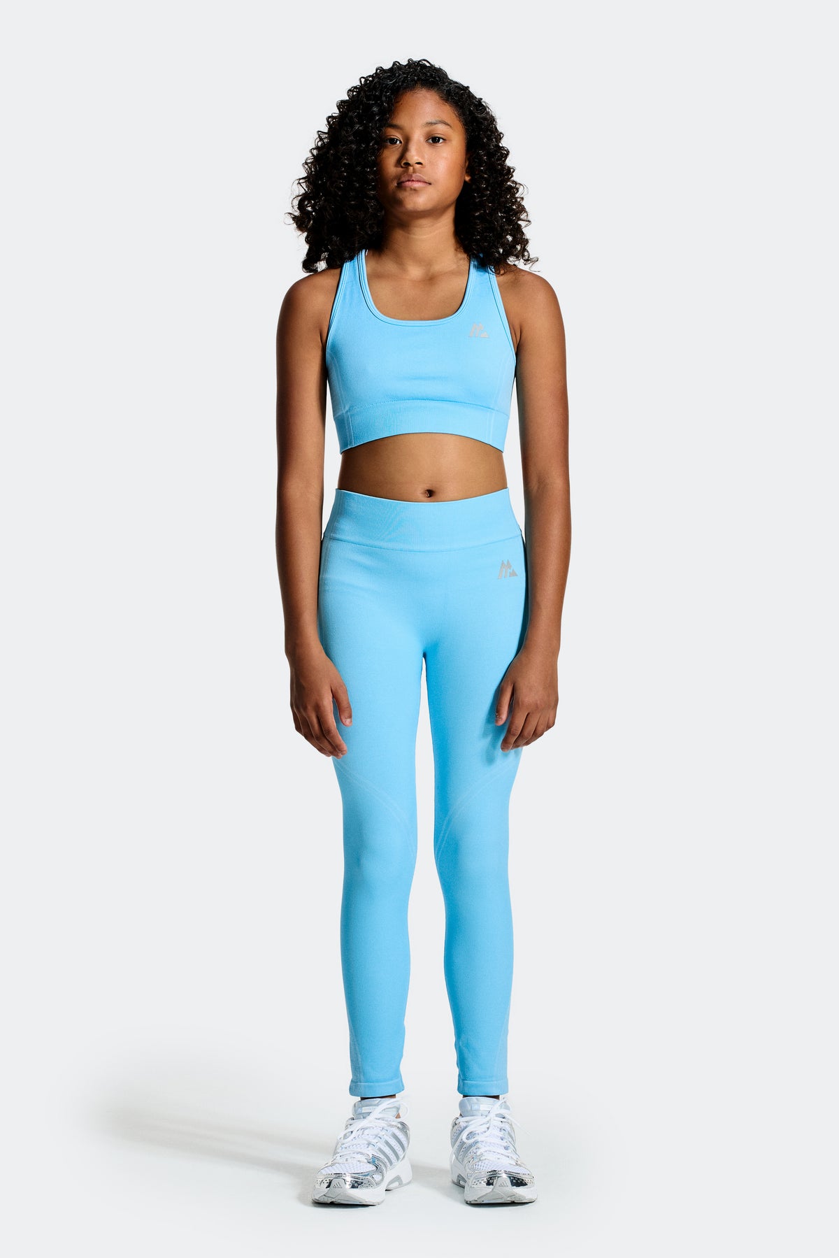 Girls Harmony Legging - Seashell Blue/Misty Blue
