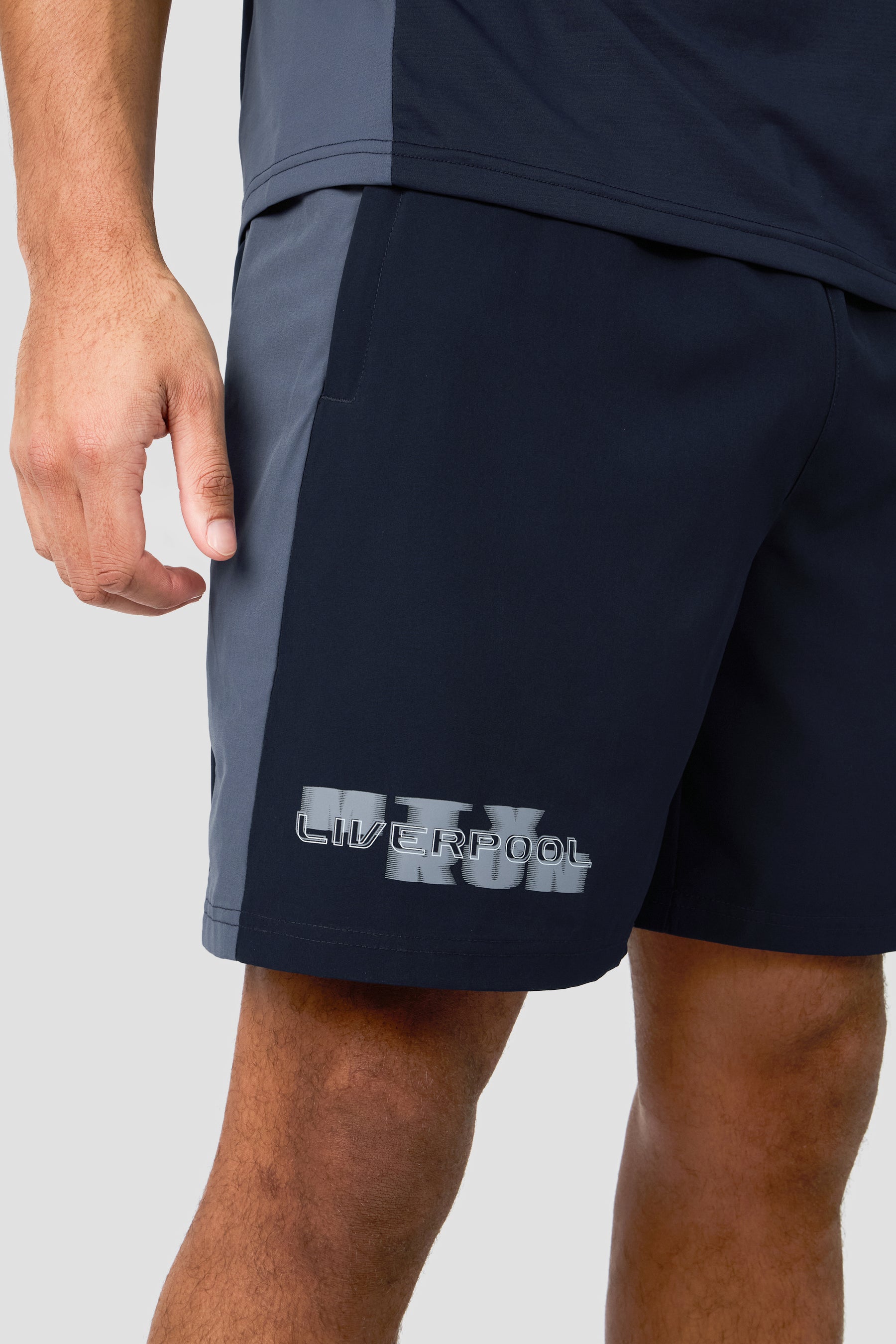 MTX Run City Liverpool Short - Midnight Blue/Greyed Indigo