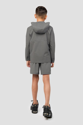 Boys Aero Windbreaker - Cement Grey