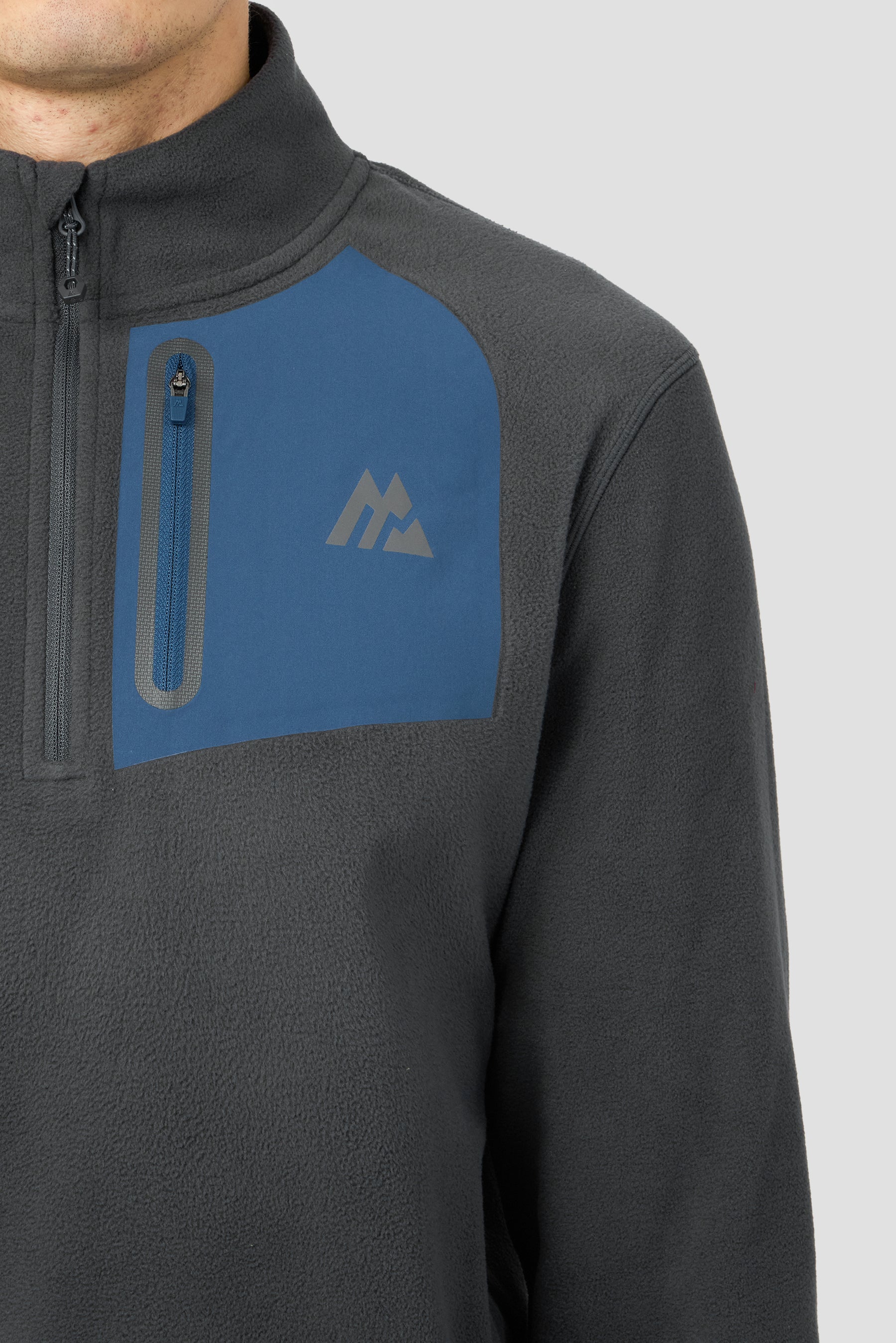 Ascent Polartec® Fleece - Asphalt/Naval