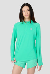 Girls Energy 1/4 Zip - Tropical Lagoon