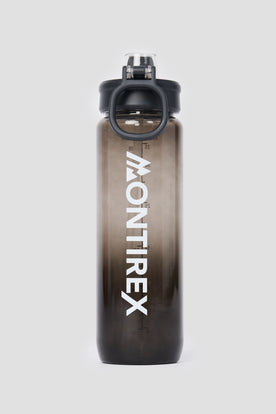 Plastic Push Bottle - Black