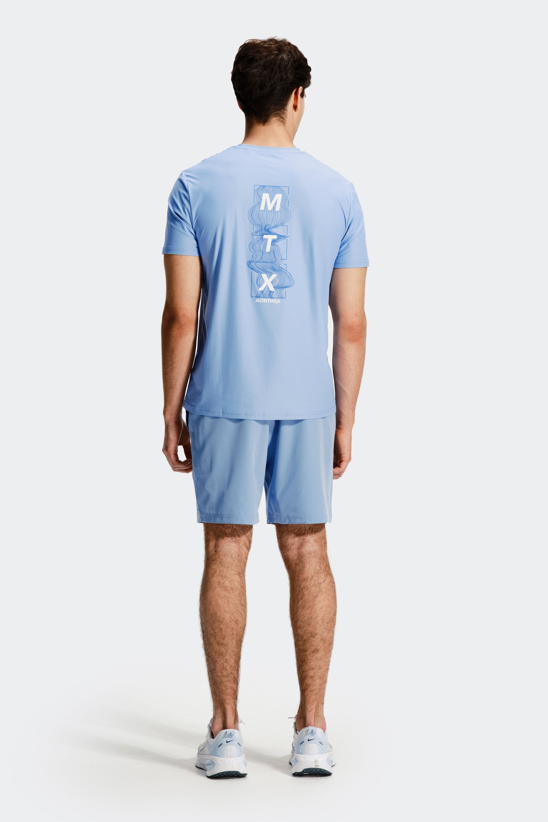 Frequency Short - Cloudy Blue/Charcoal Blue