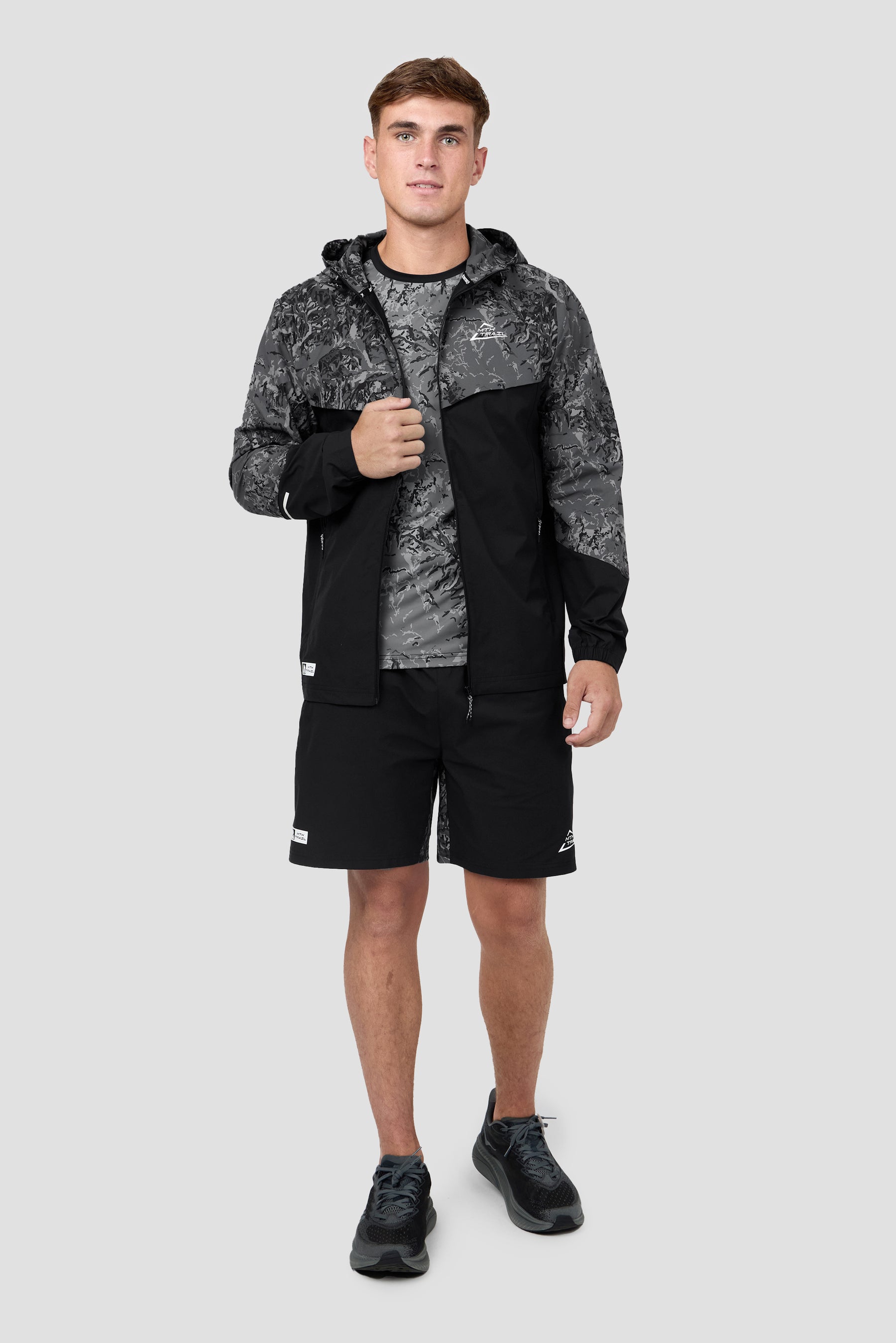 MTX Trail Triax Windbreaker - Black/Asphalt