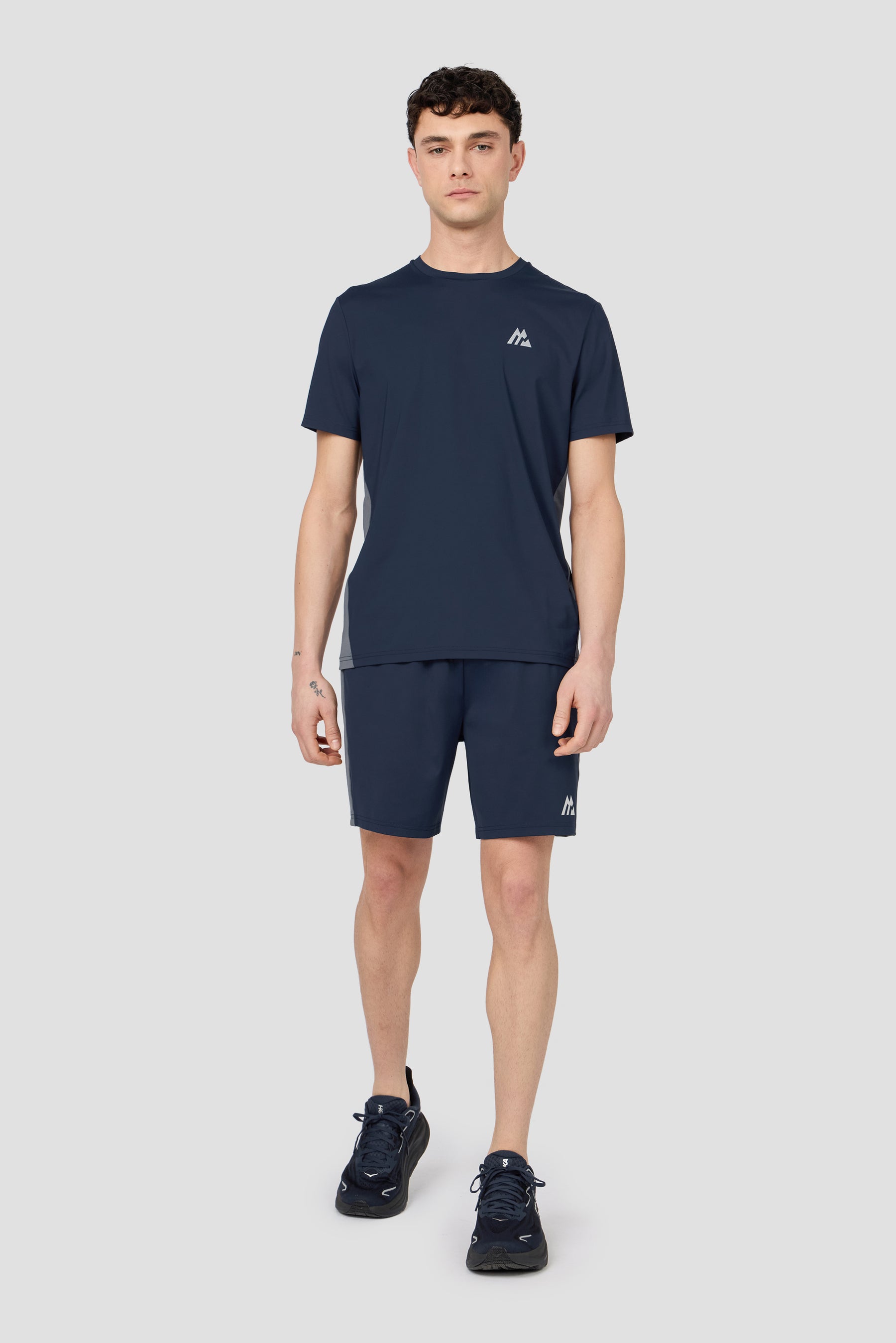 Strive T-Shirt - Midnight Blue/Slate Grey/Water Spring