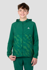 Boys Thera Jacket - Evergreen/Sherwood/Neon Green