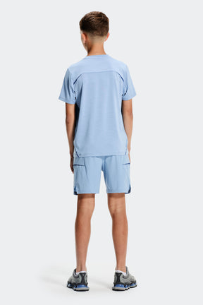 Boys Ignite Short - Cloudy Blue/Marine Blue