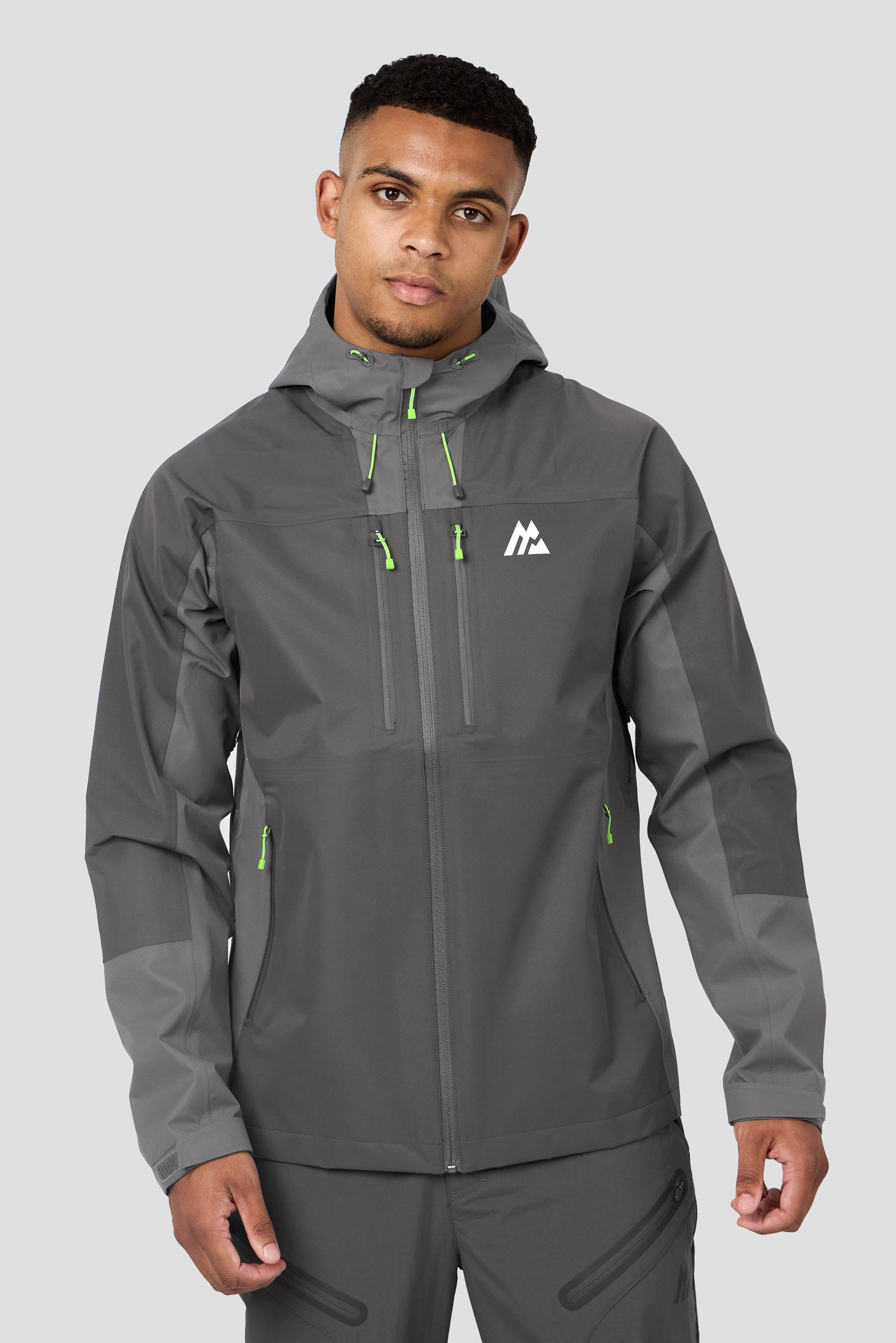 Montirex Cascade Waterproof Jacket Sportswear Gymwear Grey