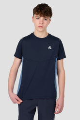 Boys Scope T-Shirt - Midnight Blue/Charcoal Blue