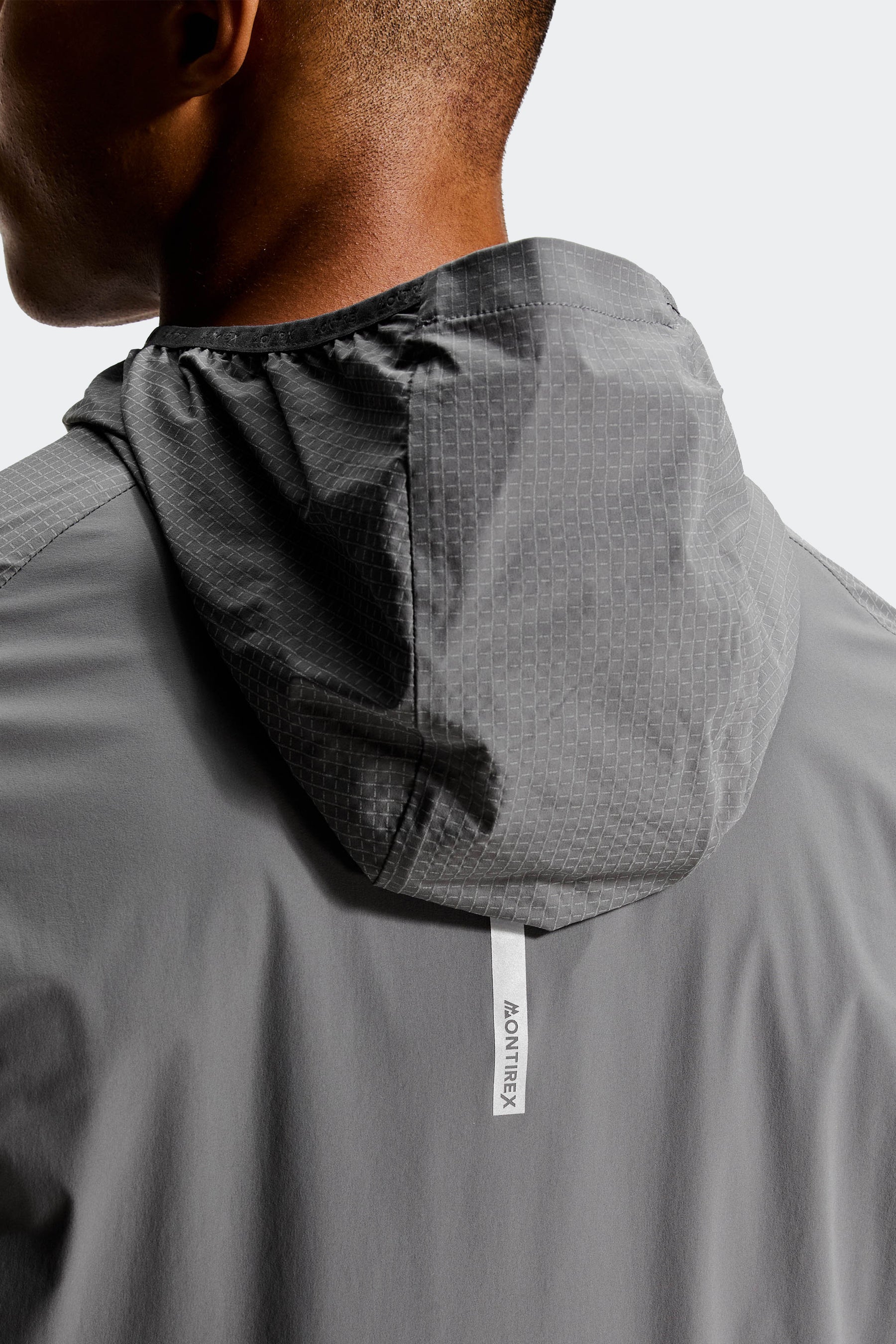 Argent Reflective Jacket - Cement Grey