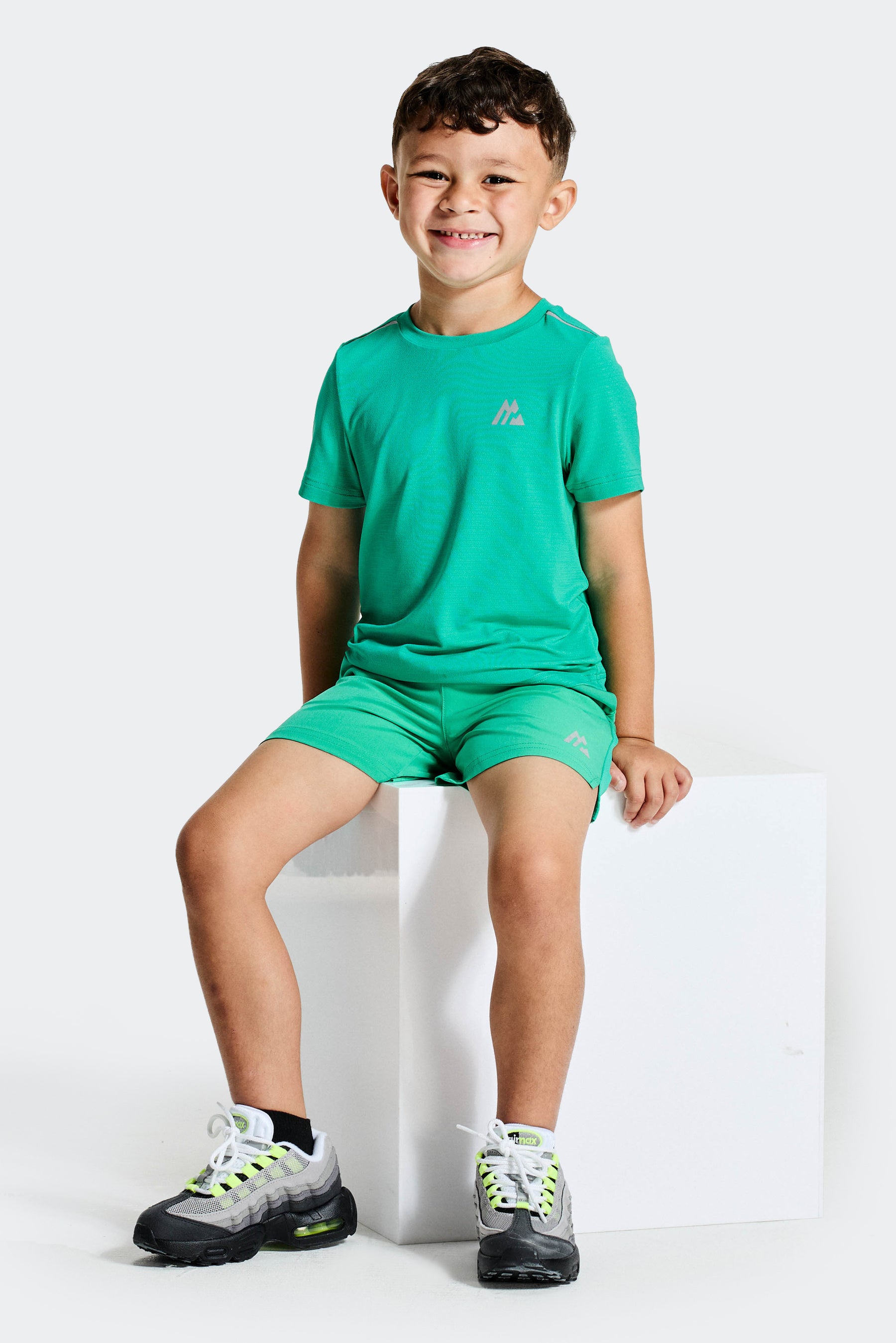 Infant Boy's Fly Short - Cyber Jade