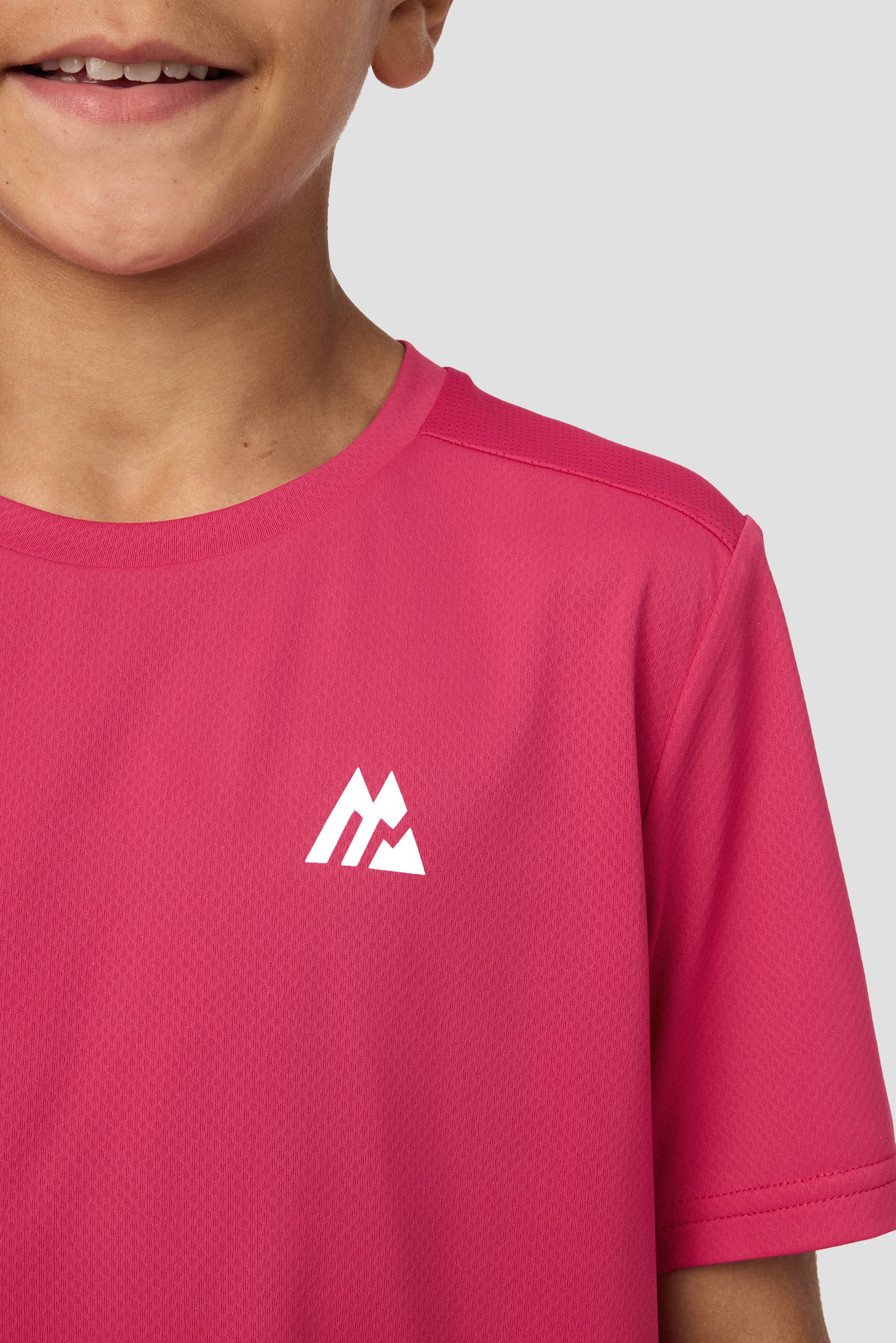 Boys Delta T-Shirt - Pomegranate