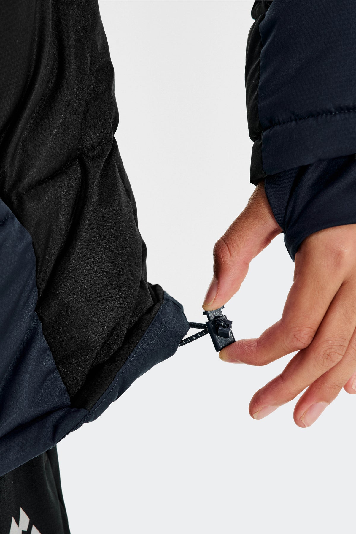 Carve Down Jacket - Navy Shadow/Black