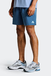 Pixel Short - Naval/Cloudy Blue