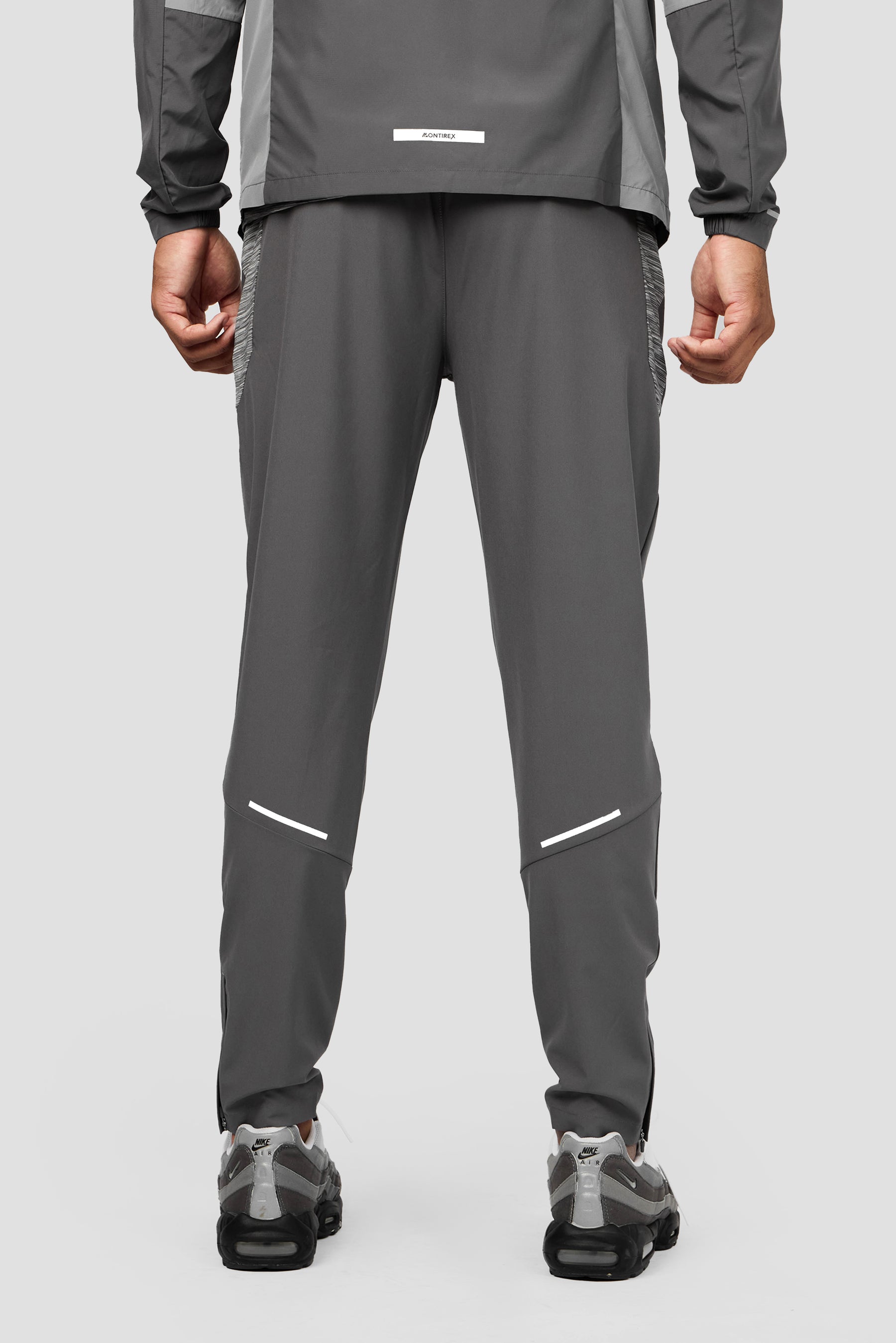 Trail Panel Running Pant - Grey Multi