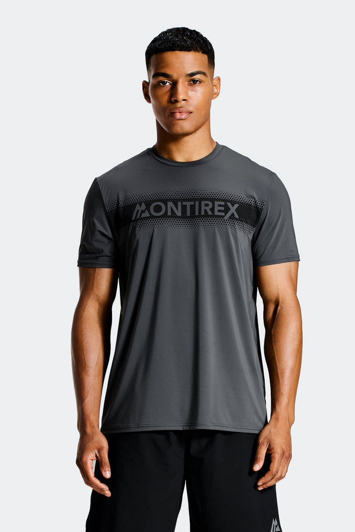 Pixel T-Shirt - Asphalt/Black