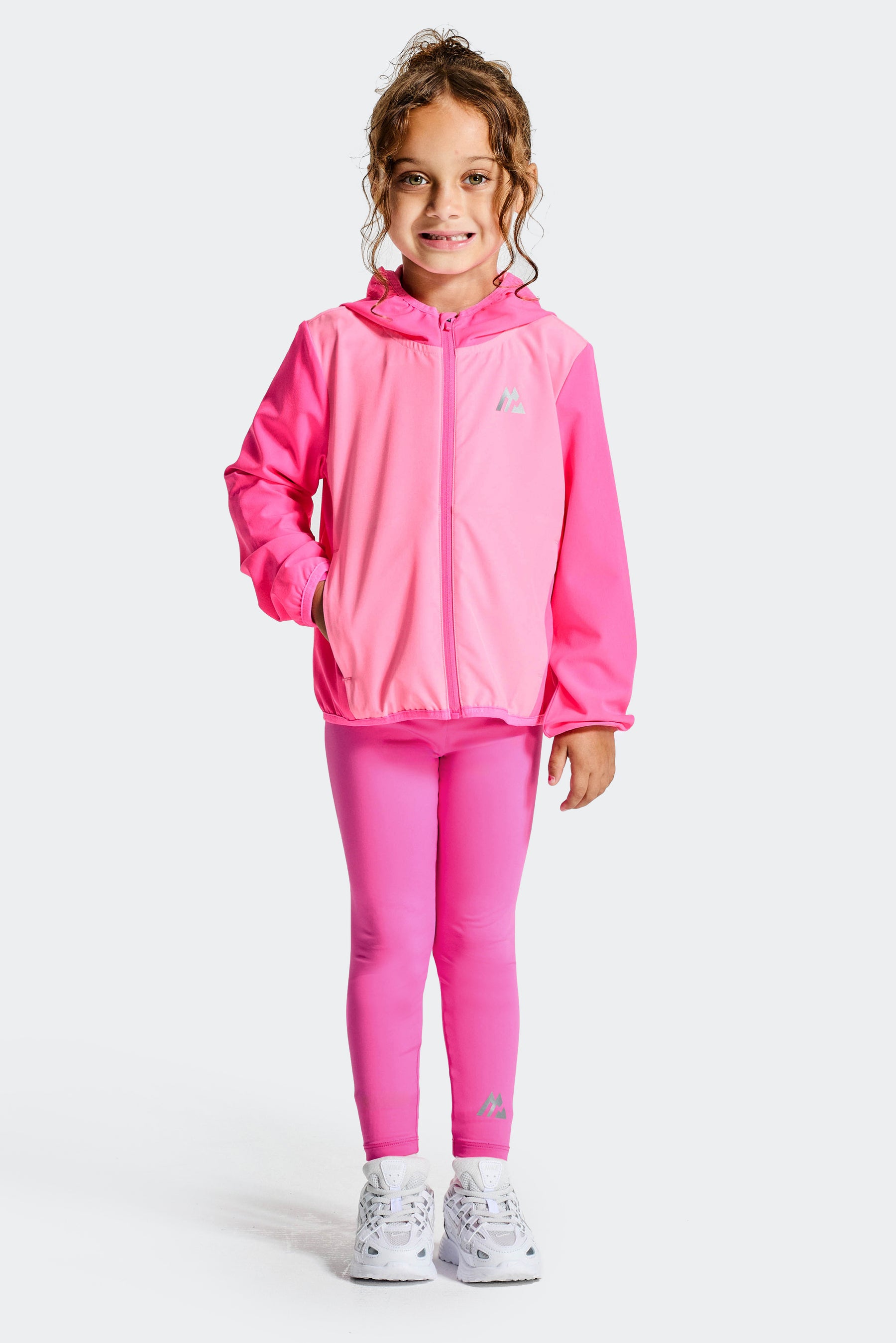 Infant Girl's Bounce Windbreaker - Fuchsia/Candy Floss