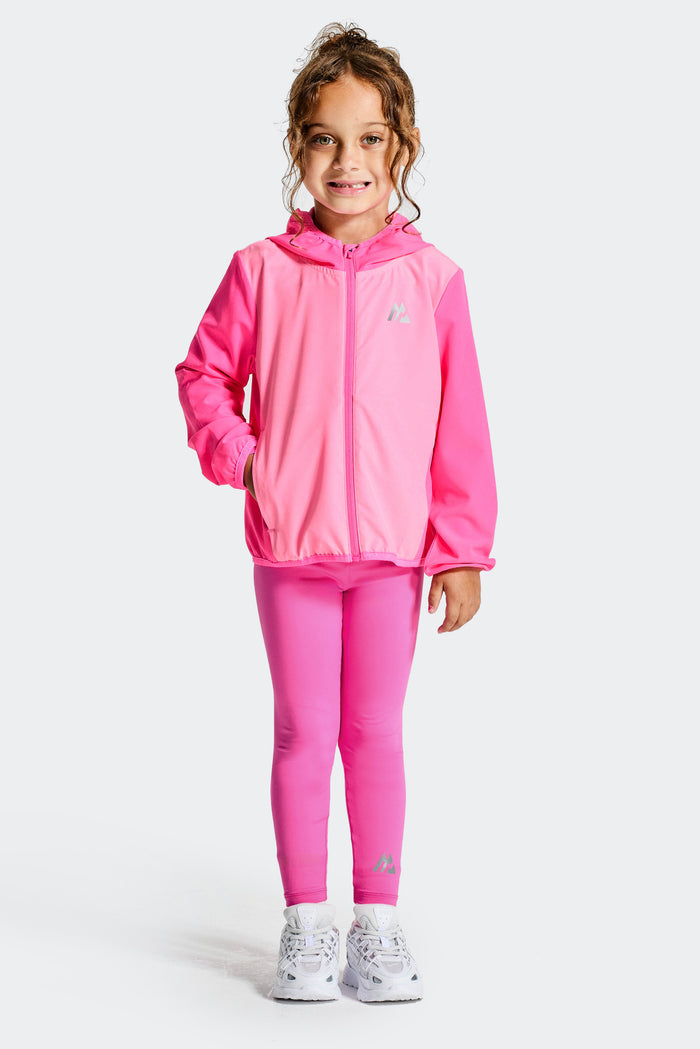 Infant Girl's Bounce Windbreaker - Fuchsia/Candy Floss