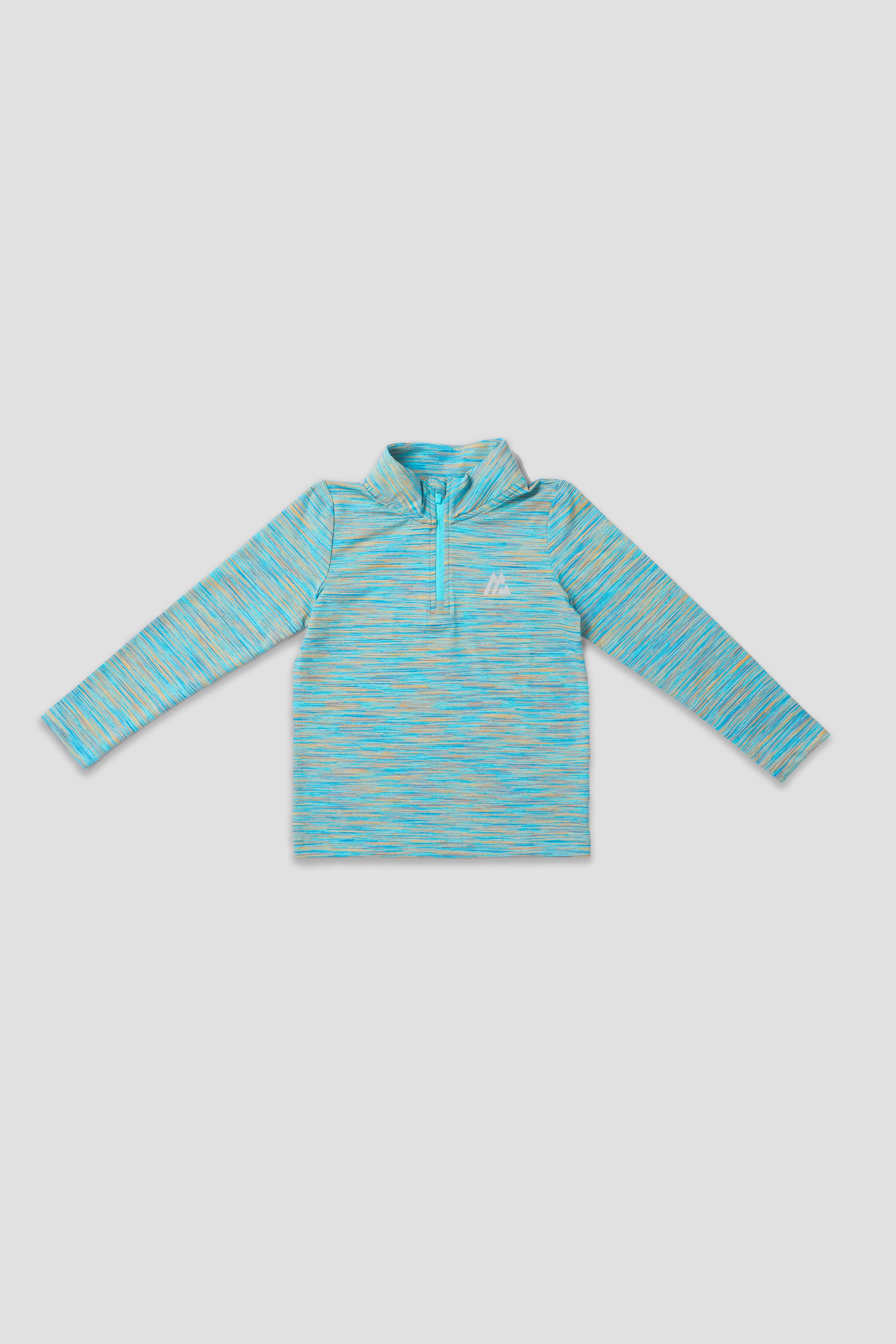 Infant Boy's Trail 1/4 Zip - Neon Sky/Orange