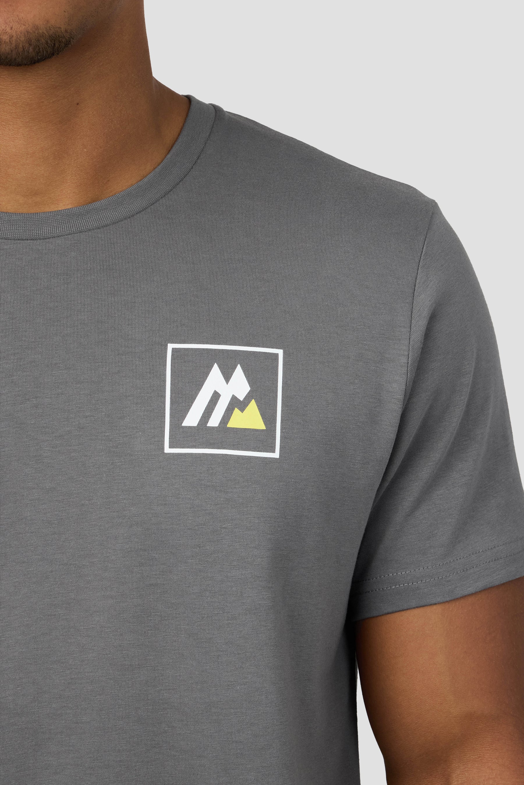M Box T-Shirt - Cement Grey
