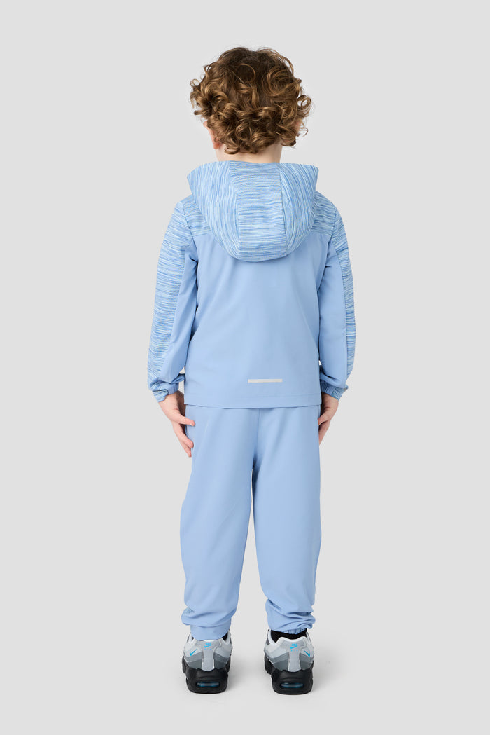 Infant Boys Trail Windbreaker/Pant Set -  Charcoal Blue Multi