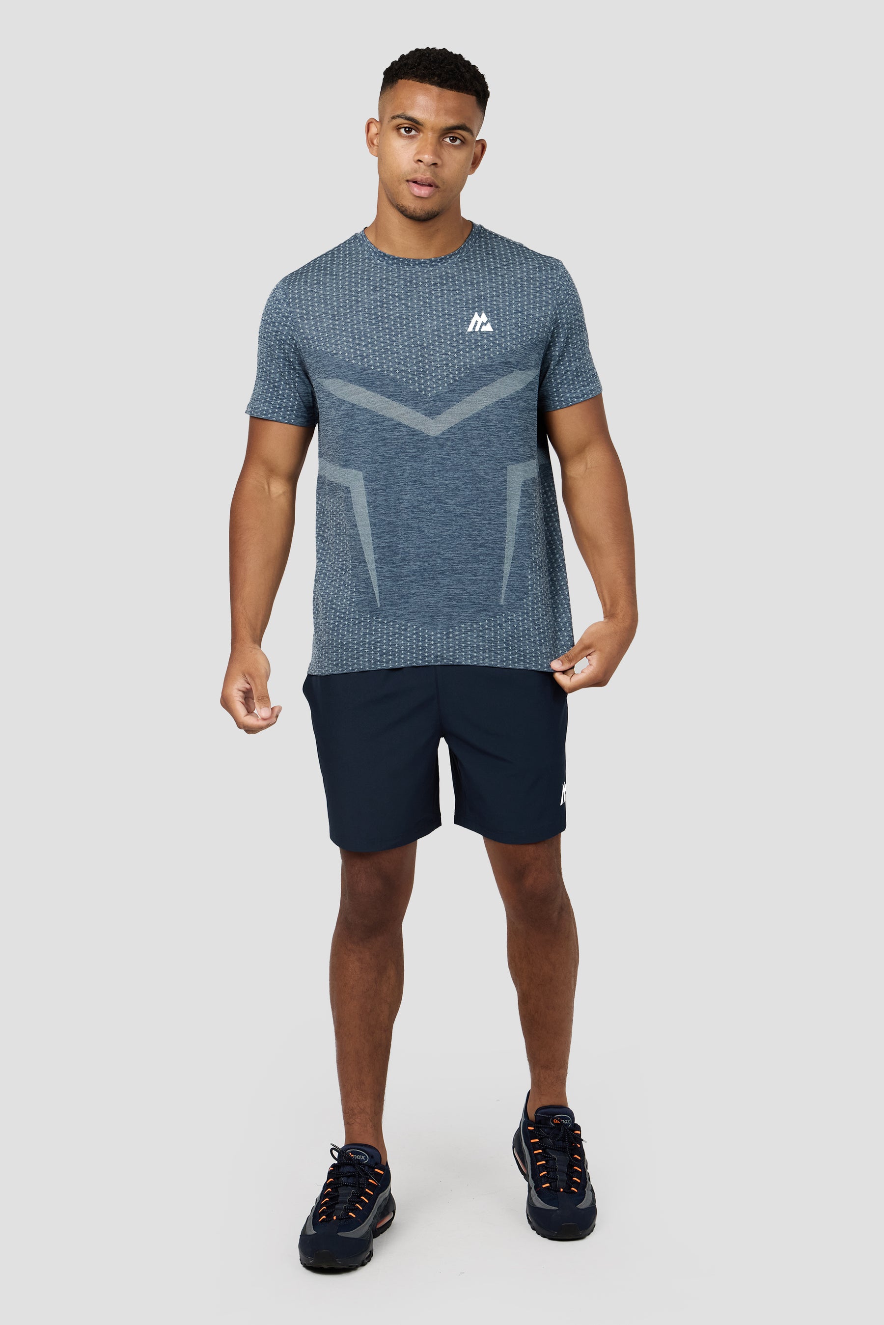 Vault Seamless T-Shirt - Naval/Dawn