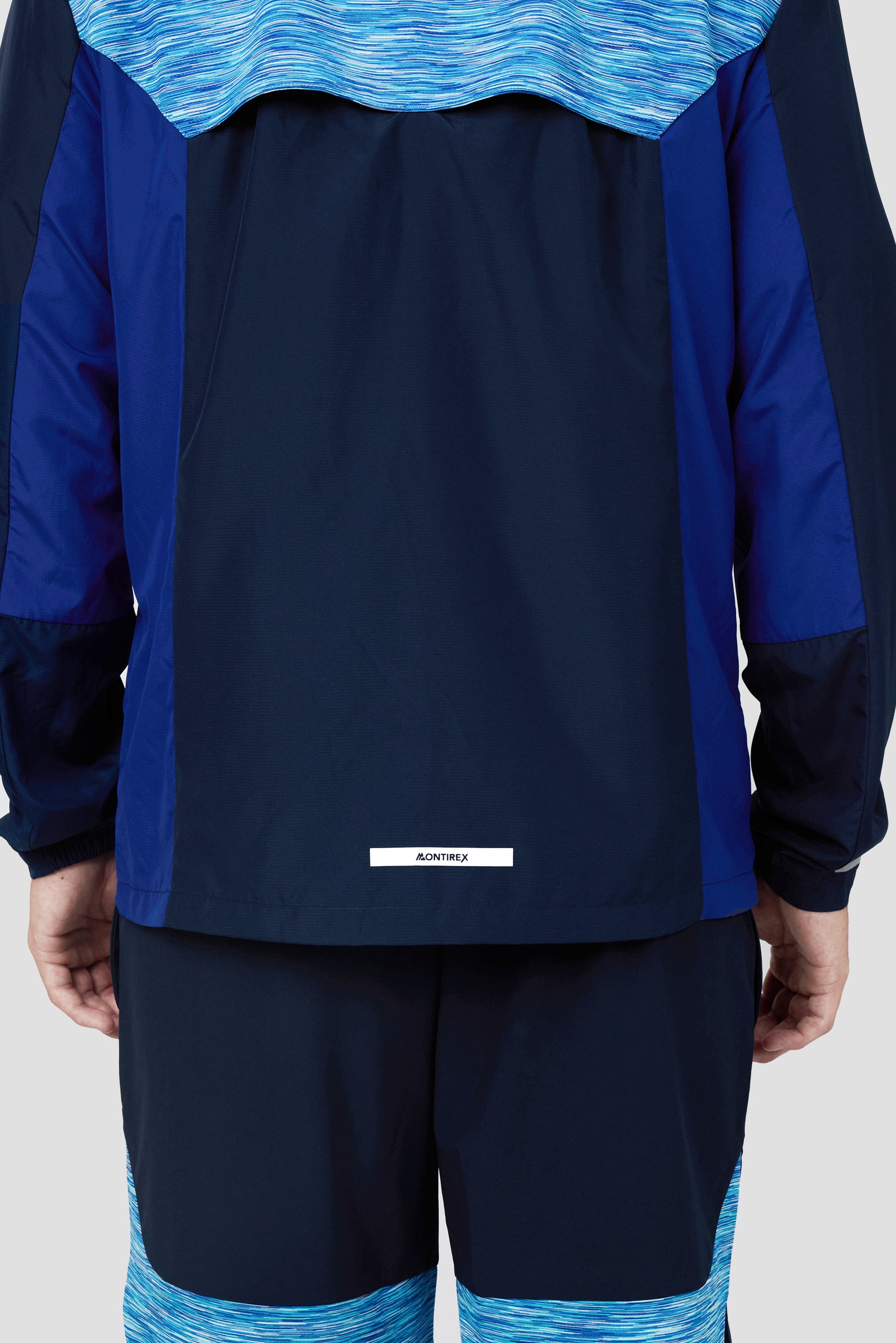 Trail Windbreaker - Royal Blue Multi